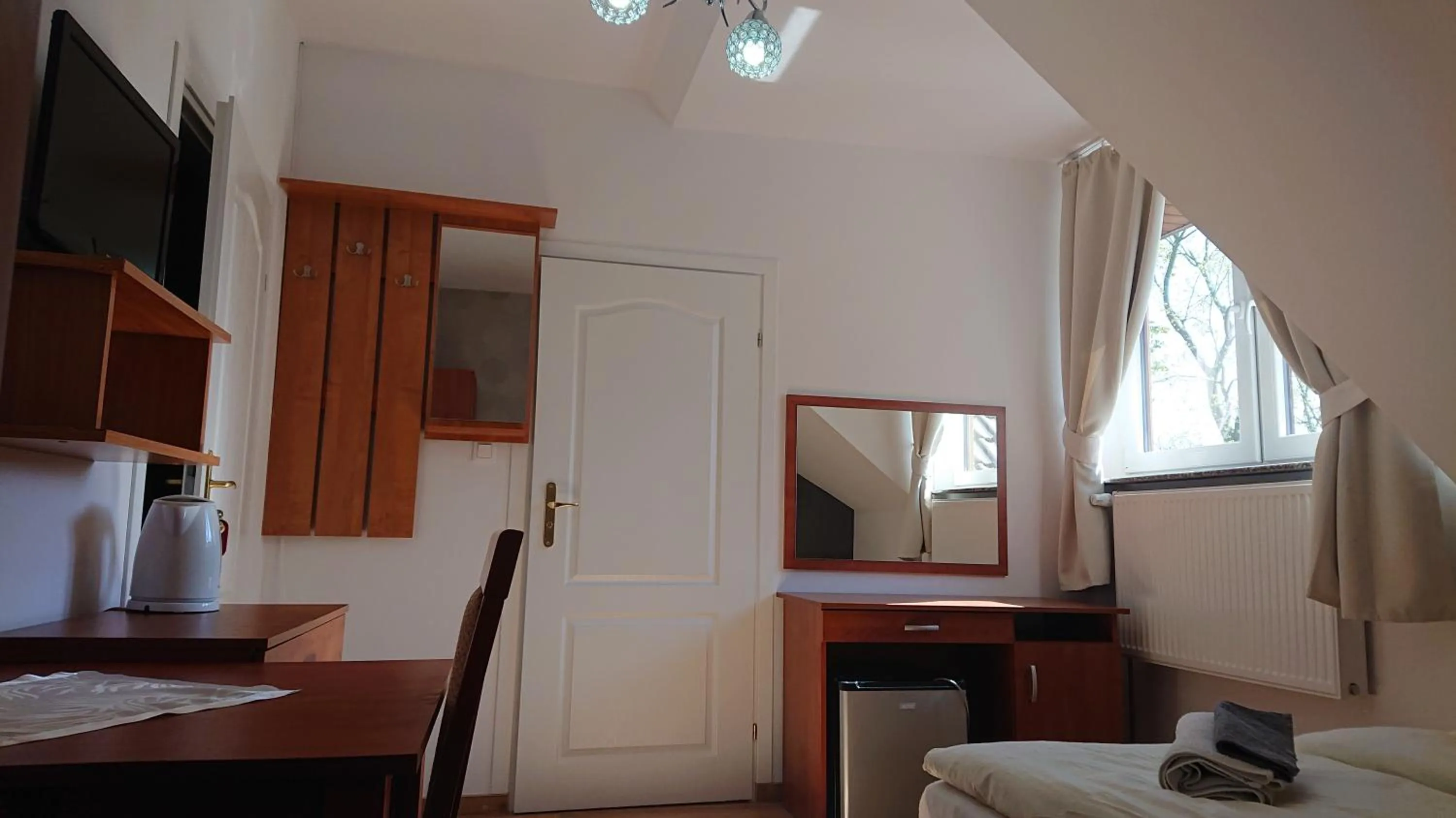 Bed in Letnia willa Jacuzzi & Sauna