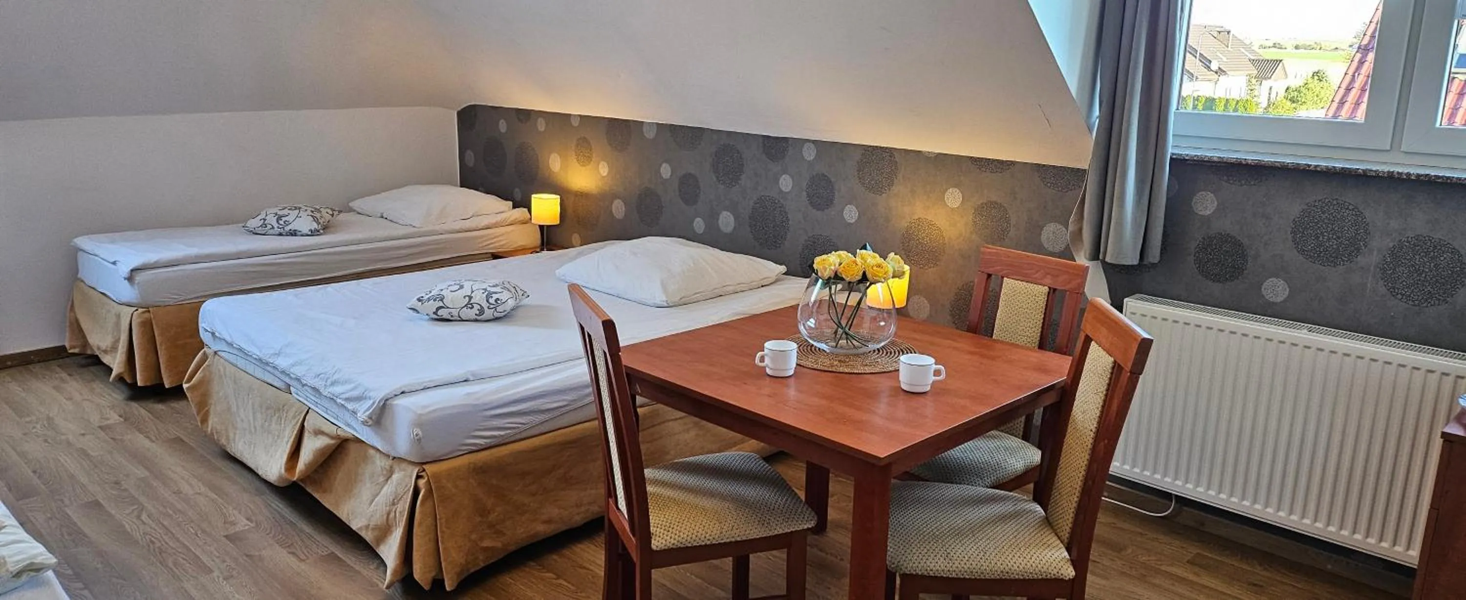 Bed in Letnia willa Jacuzzi & Sauna