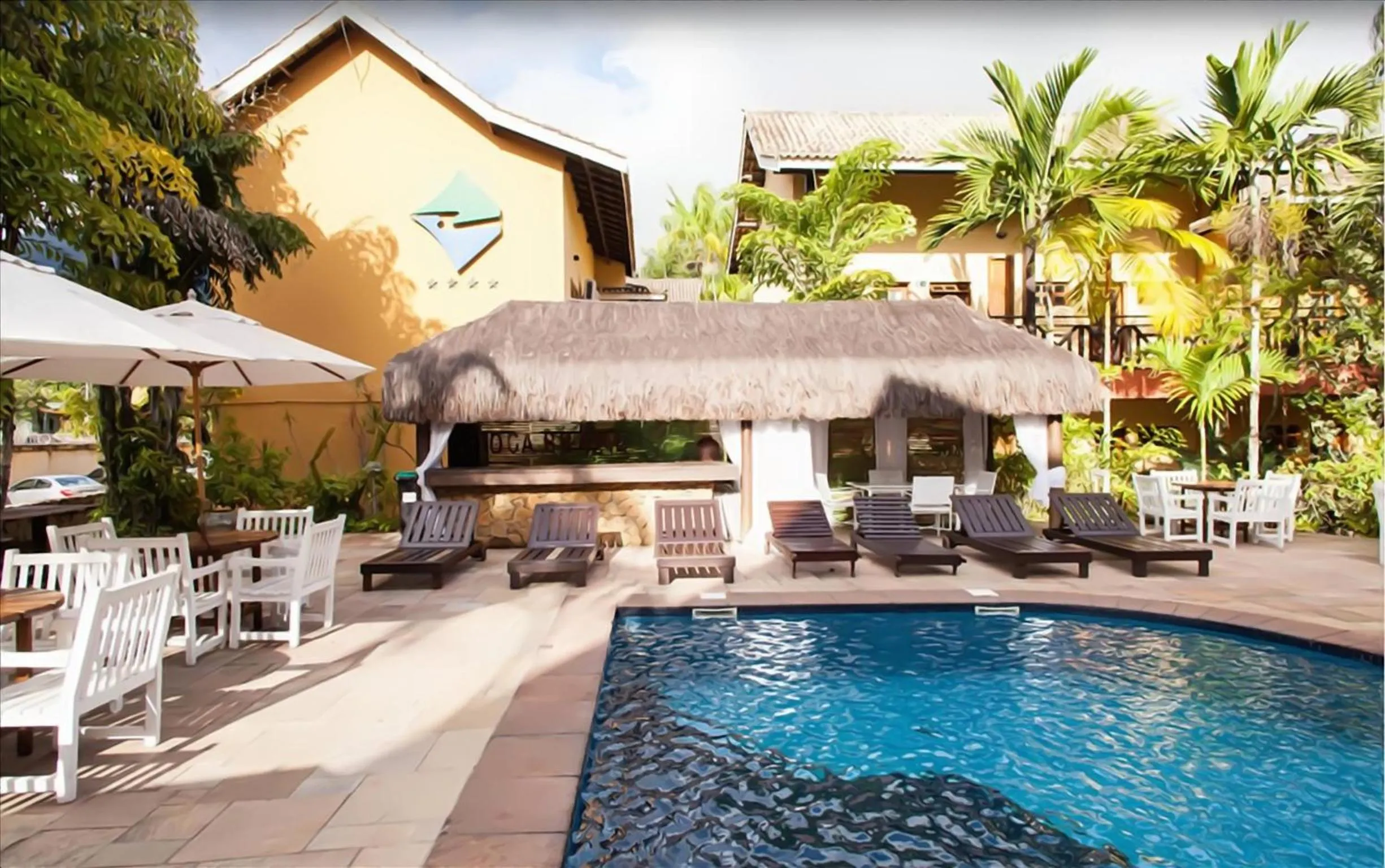 Swimming pool in Galápagos ApartHotel