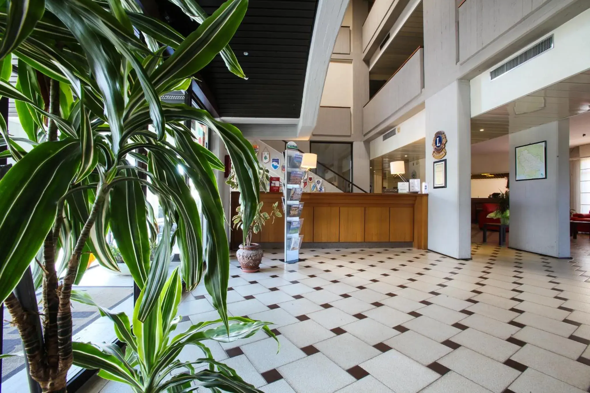 Lobby or reception in Heraclea Hotel Residence Lobby or reception in Heraclea Hotel Residence