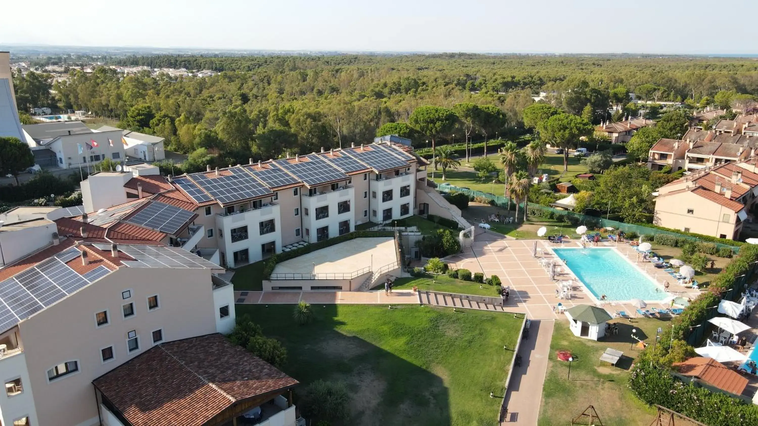 Property building in Heraclea Hotel Residence Property building in Heraclea Hotel Residence