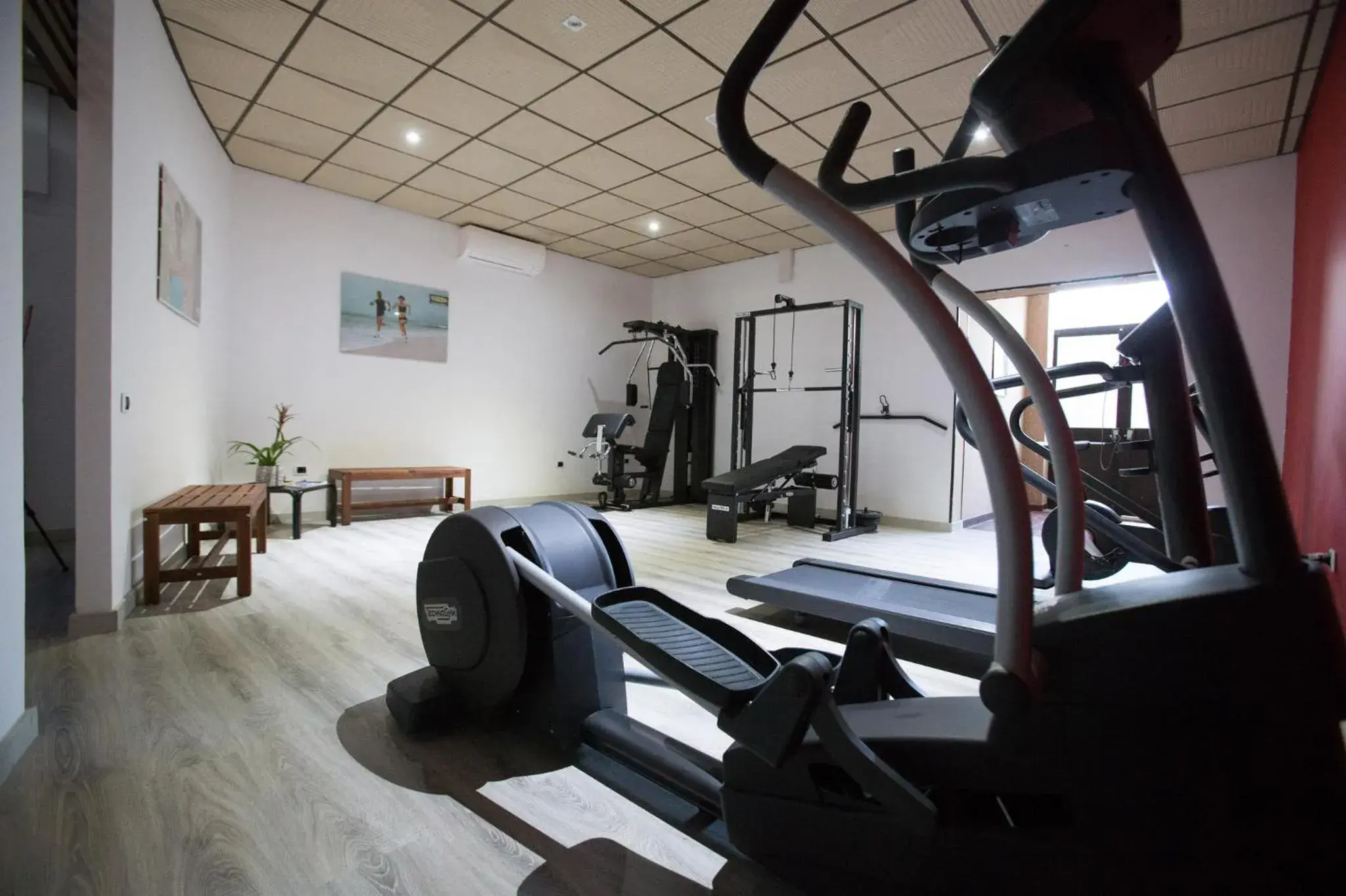 Fitness centre/facilities in Heraclea Hotel Residence Fitness centre/facilities in Heraclea Hotel Residence