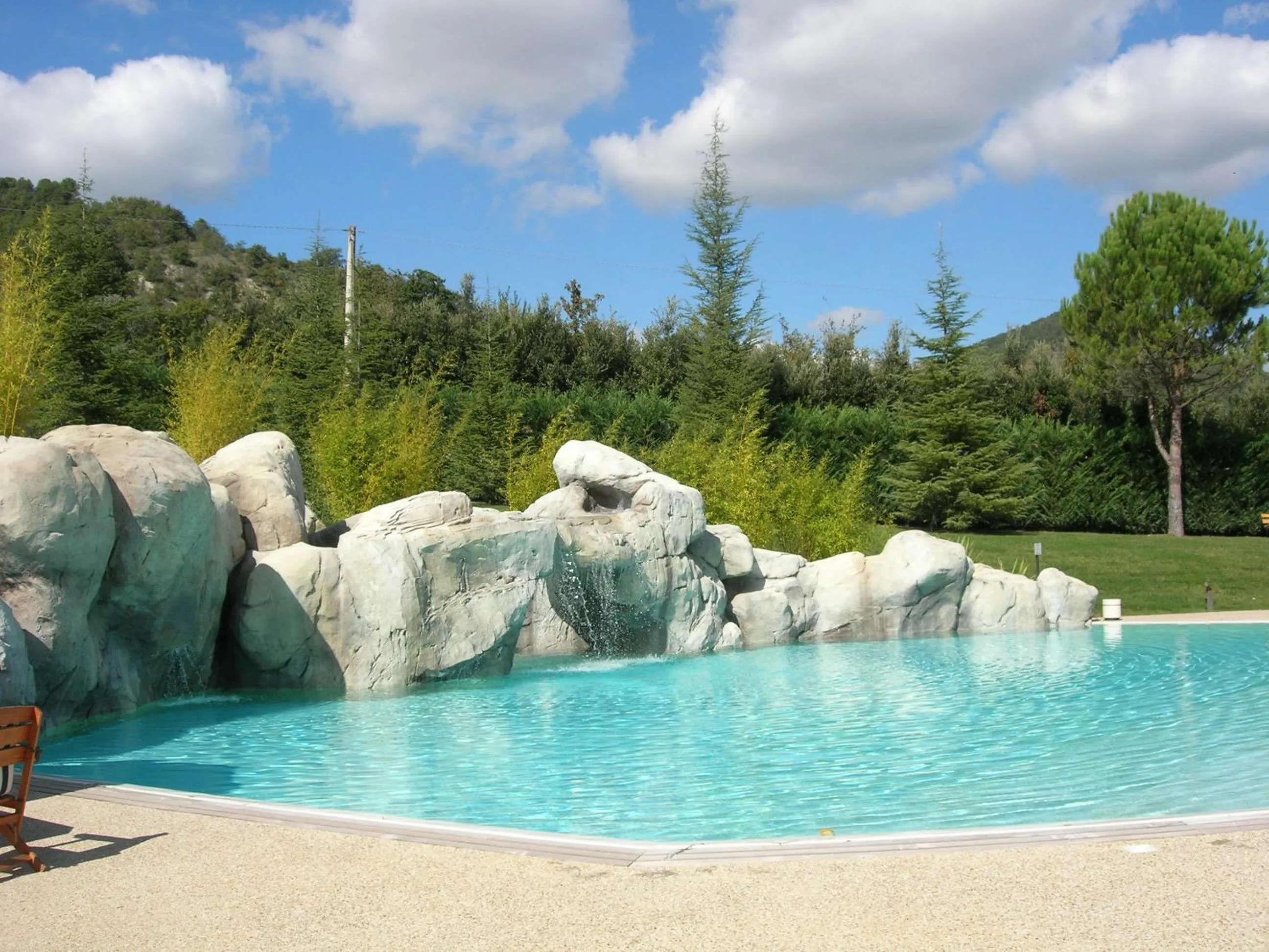 Swimming pool in Hotel Le Grotte