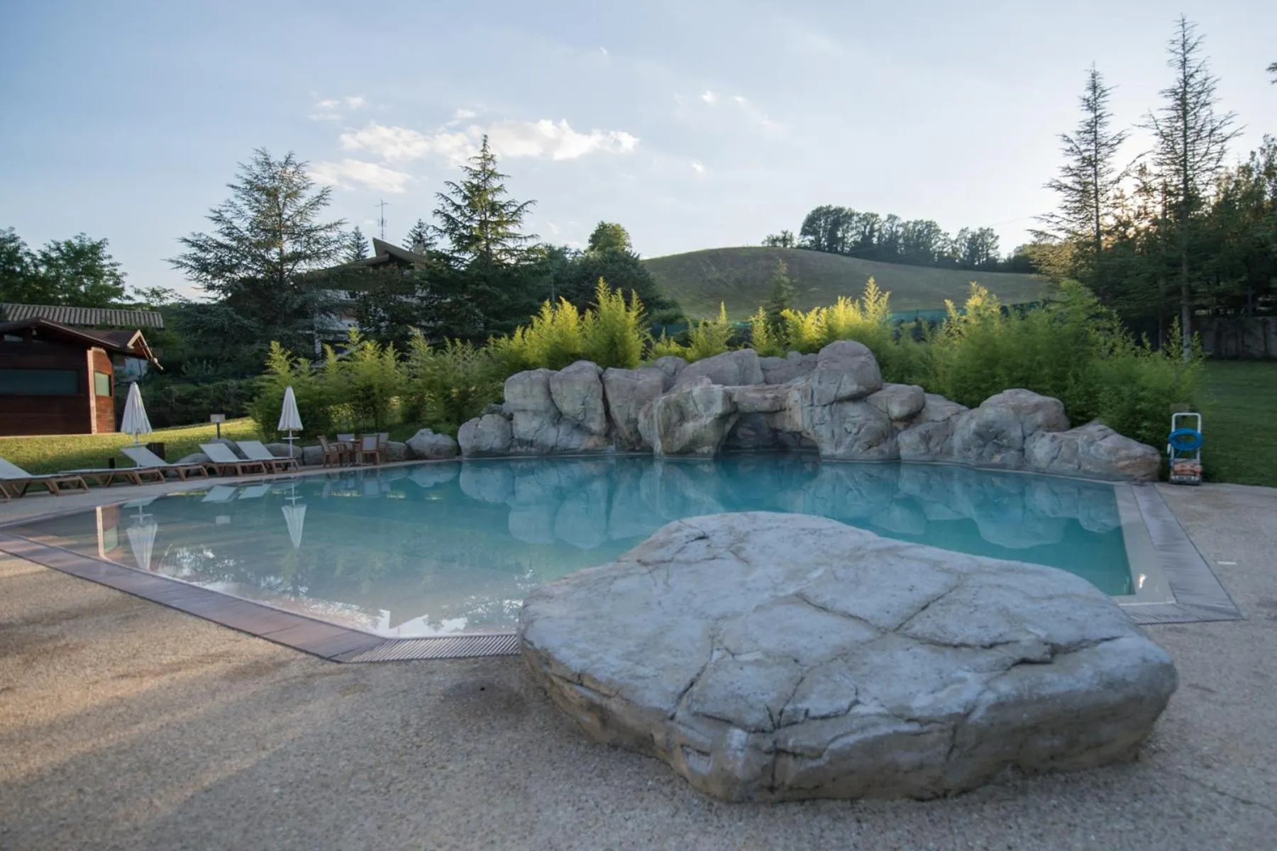 Swimming pool in Hotel Le Grotte