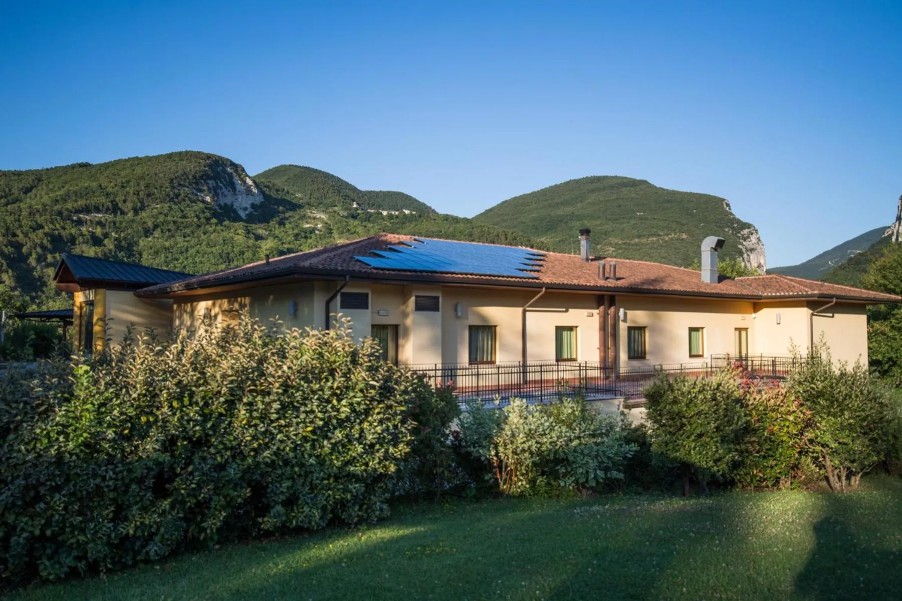 Garden in Hotel Le Grotte