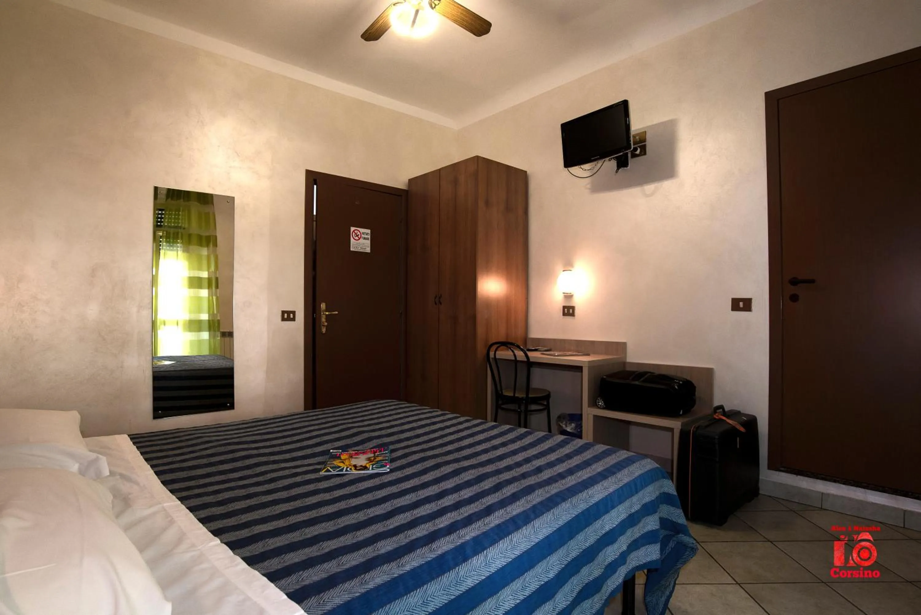 Bed in Hotel Bel Sit