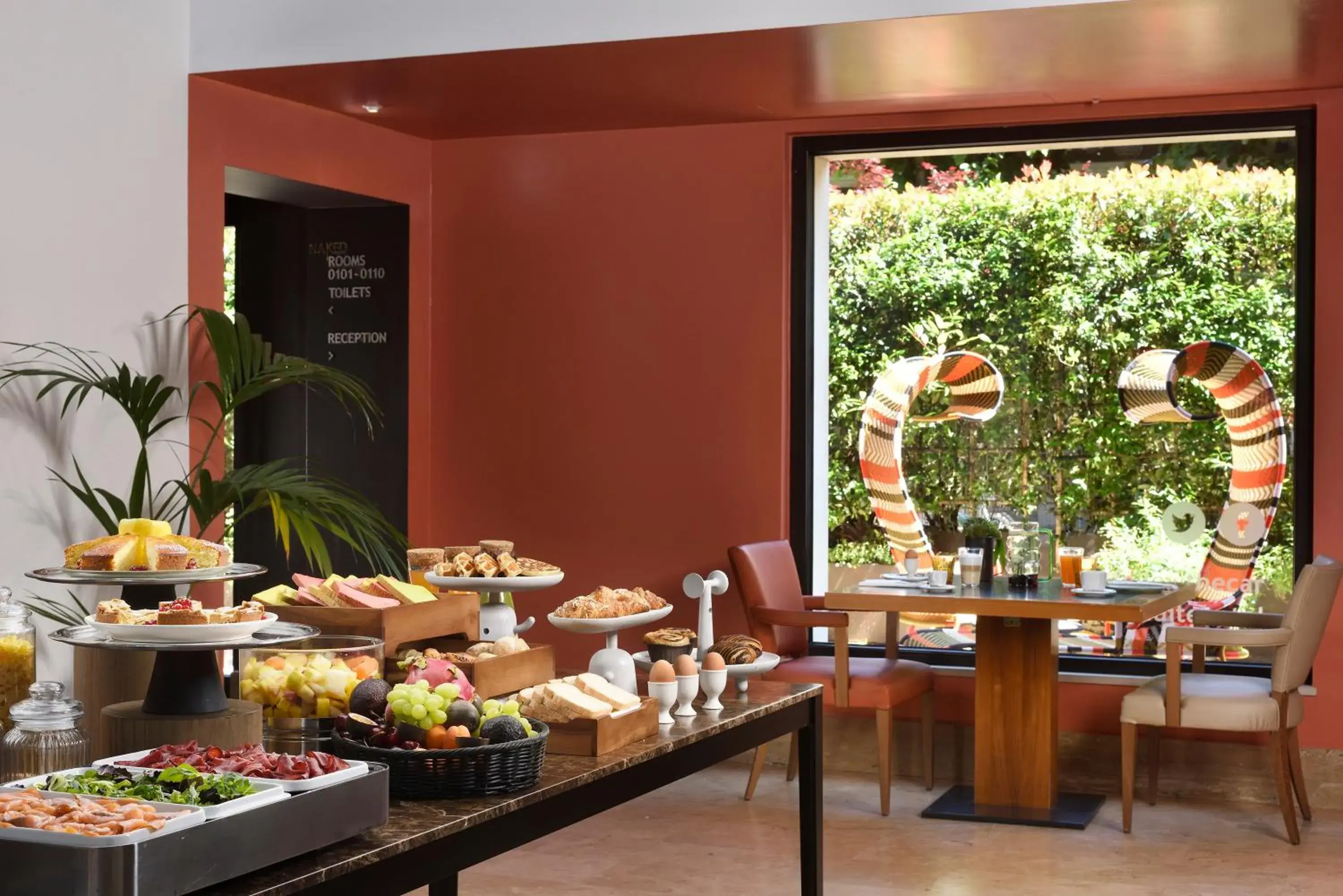 Garden view in Milan Suite Hotel Garden view in Milan Suite Hotel