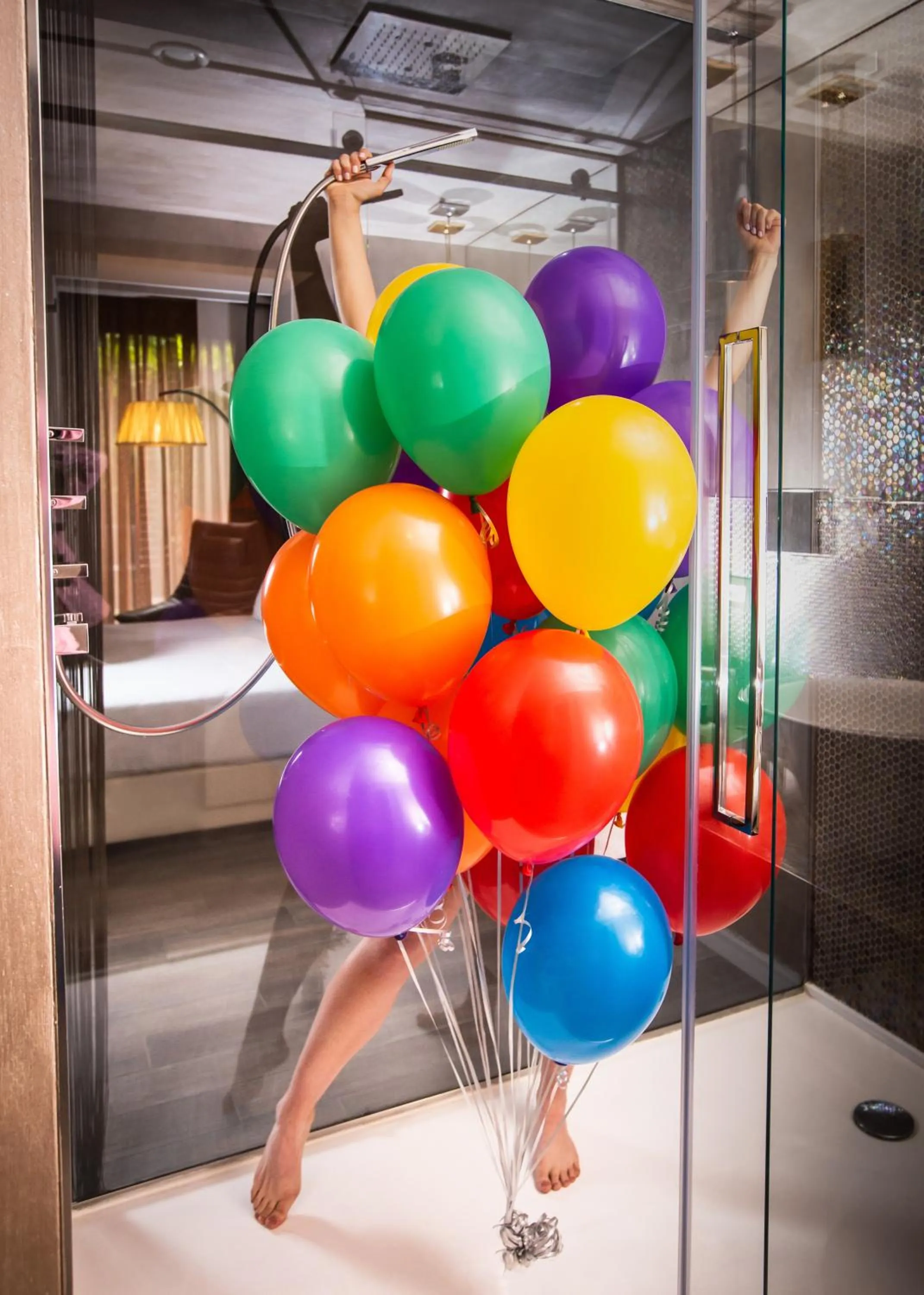 group of guests in Milan Suite Hotel