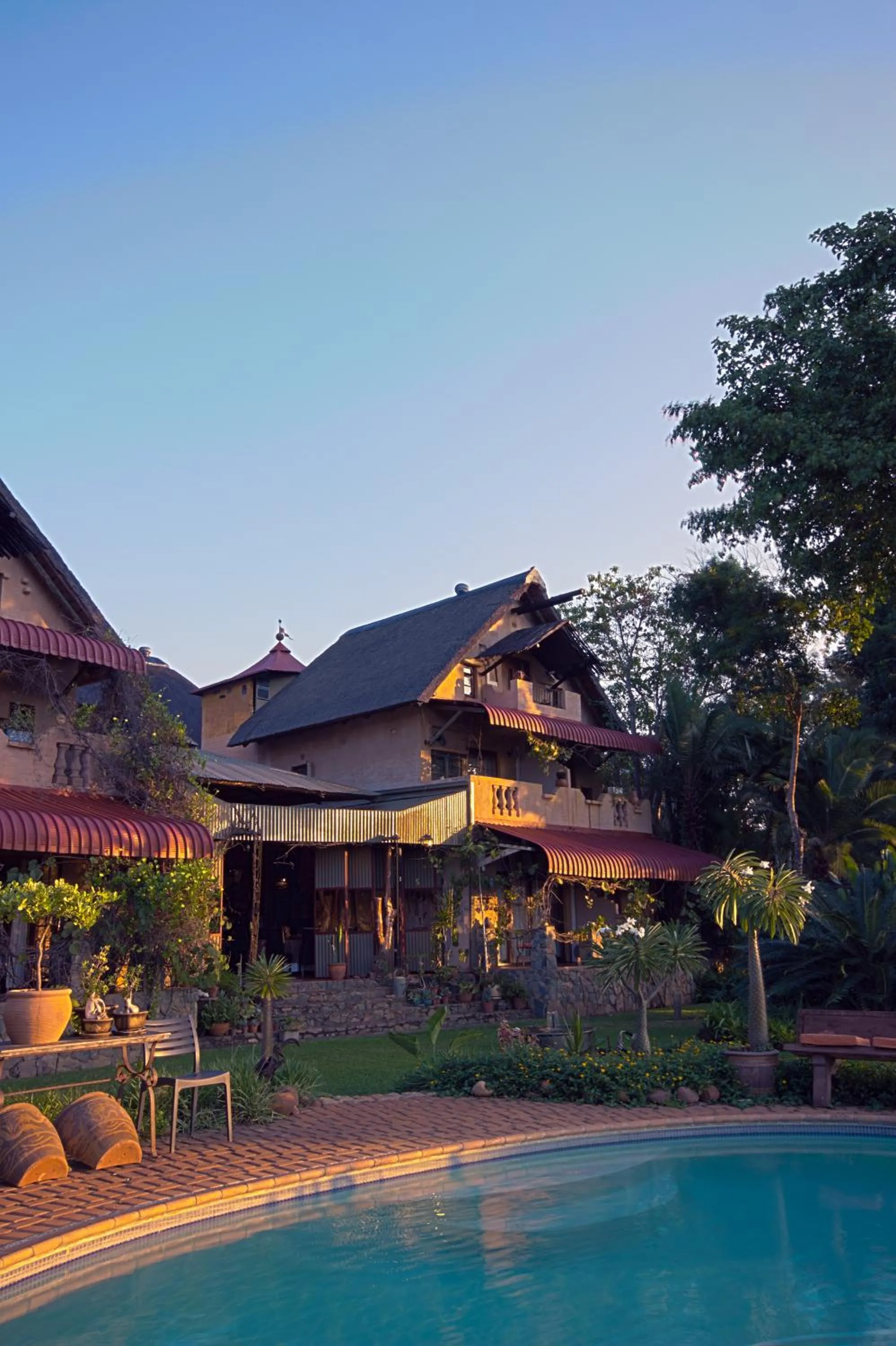 Facade/entrance in River House Lodge