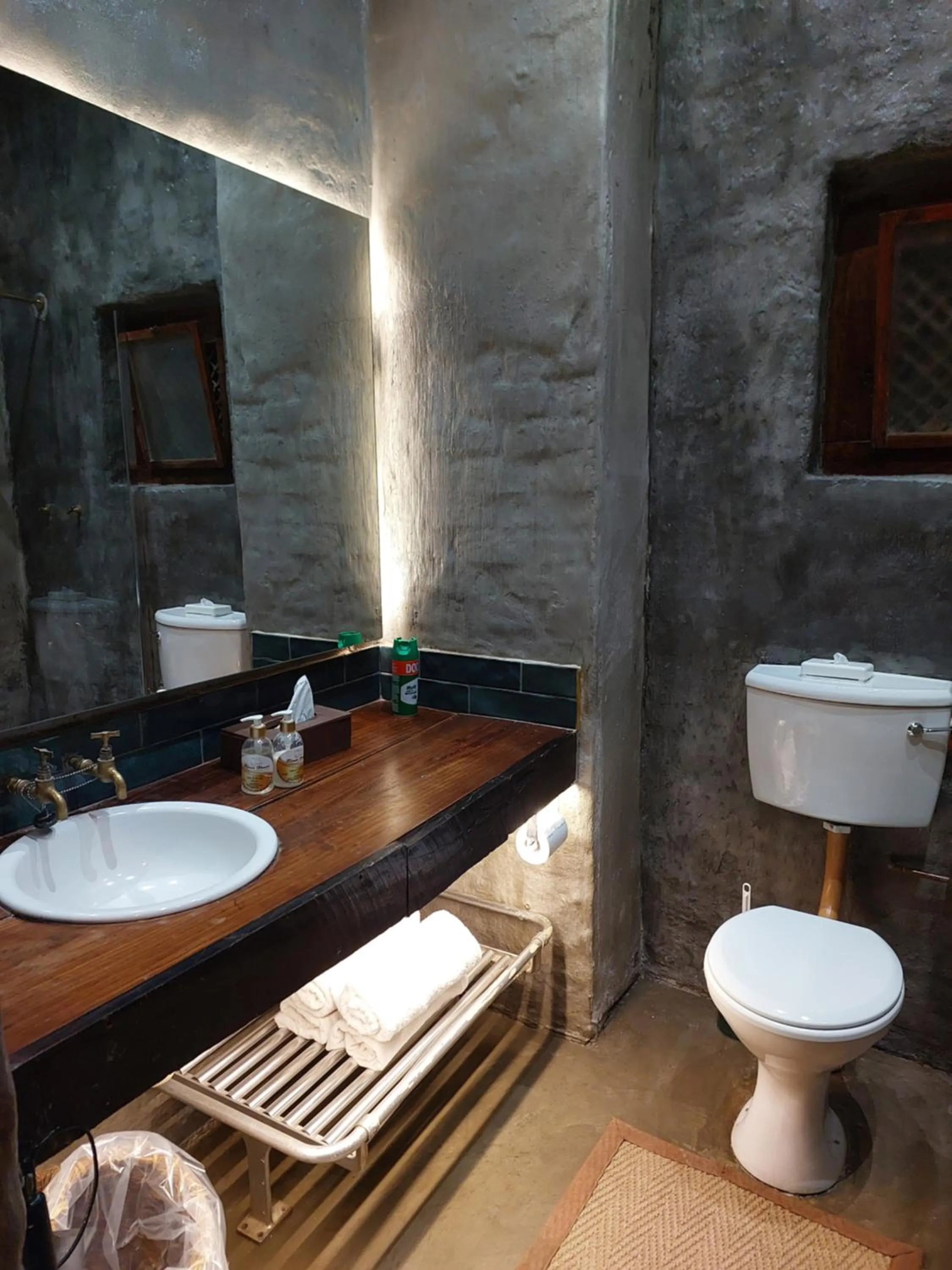 Toilet in River House Lodge