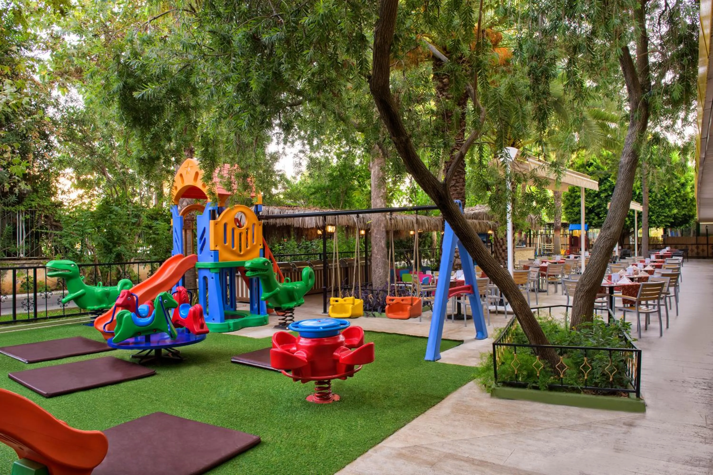 Children play ground in Botanik Hotel