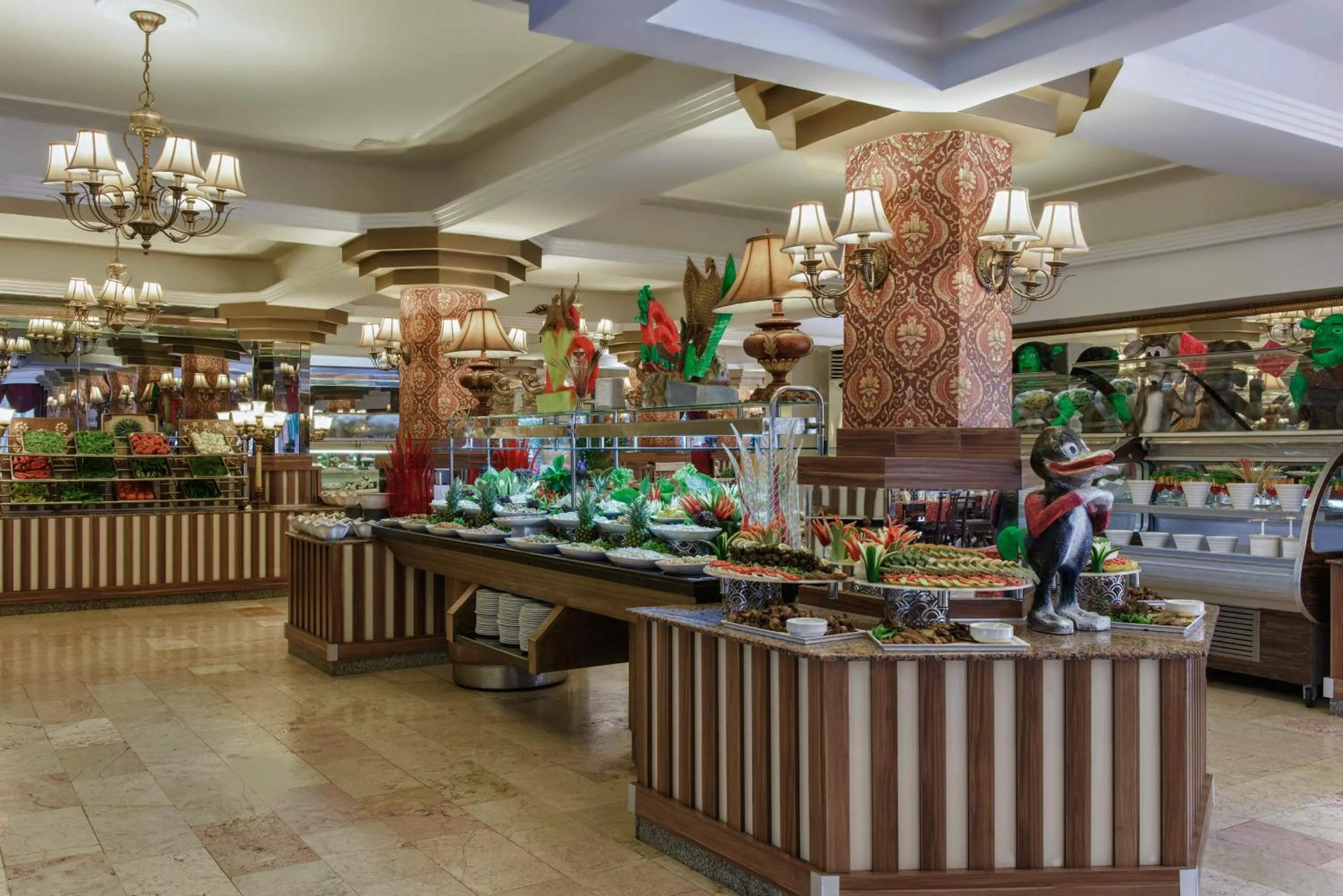 Restaurant/places to eat in Botanik Hotel