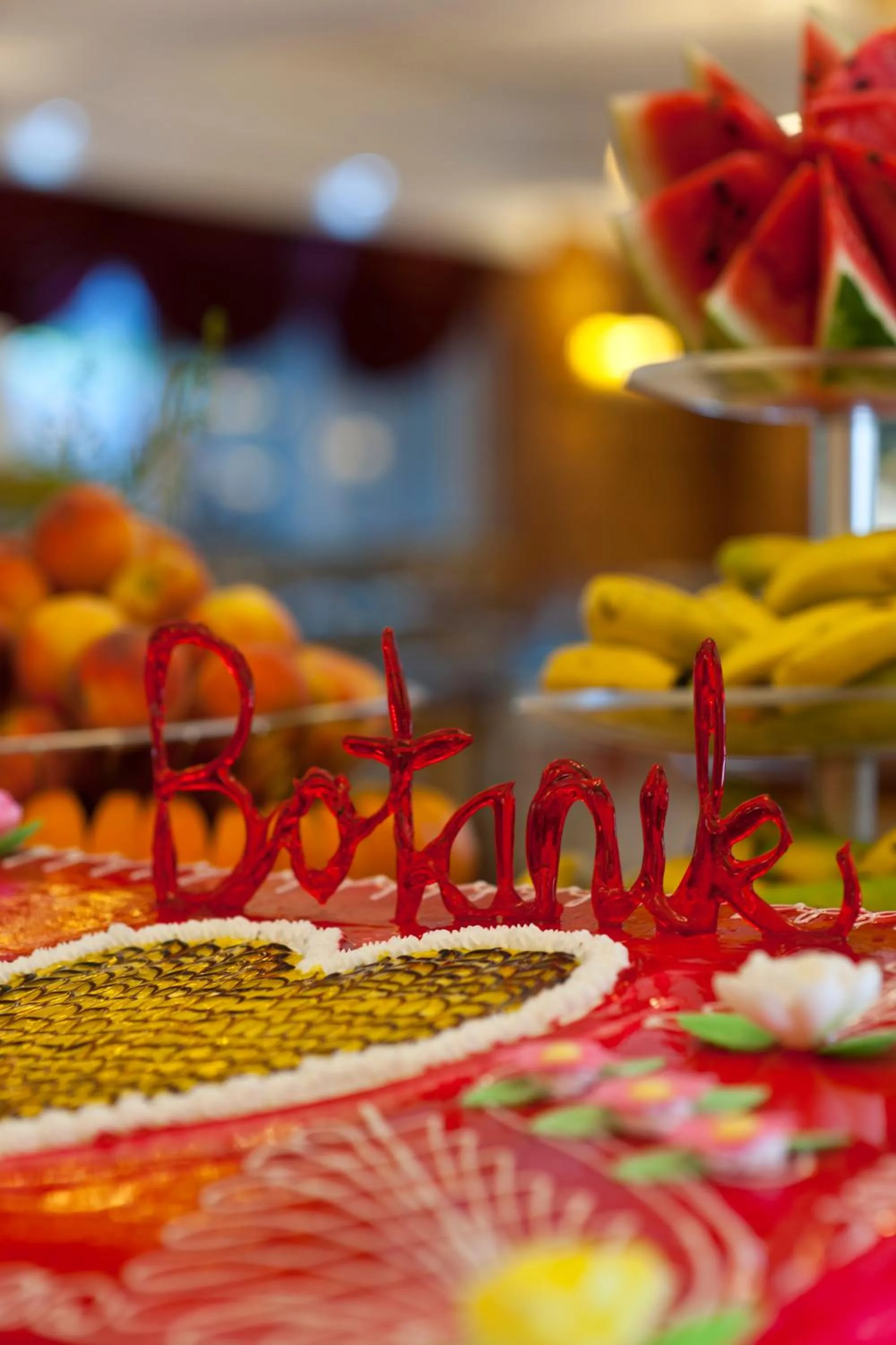 Food close-up in Botanik Hotel