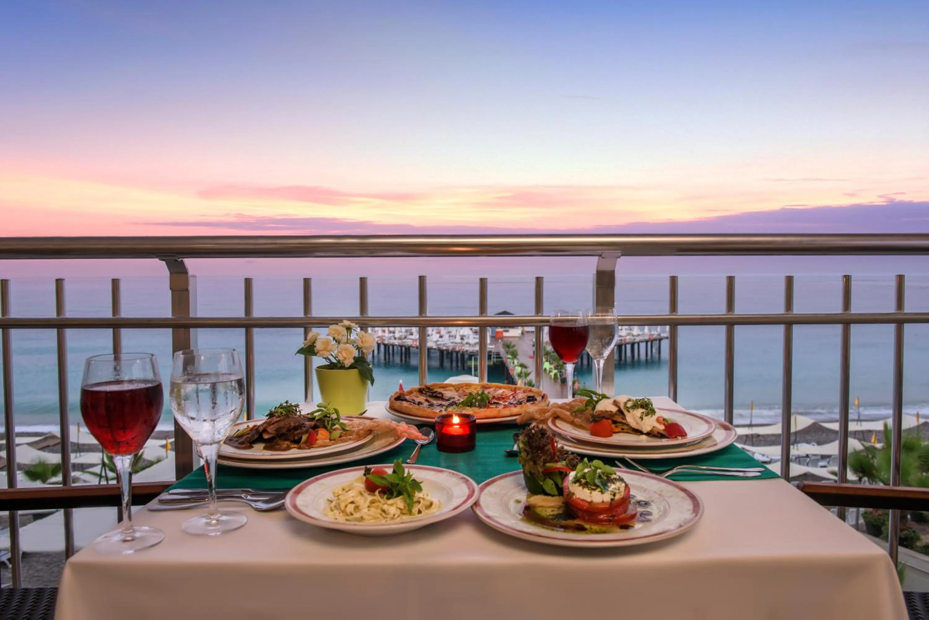 Food close-up in Botanik Hotel