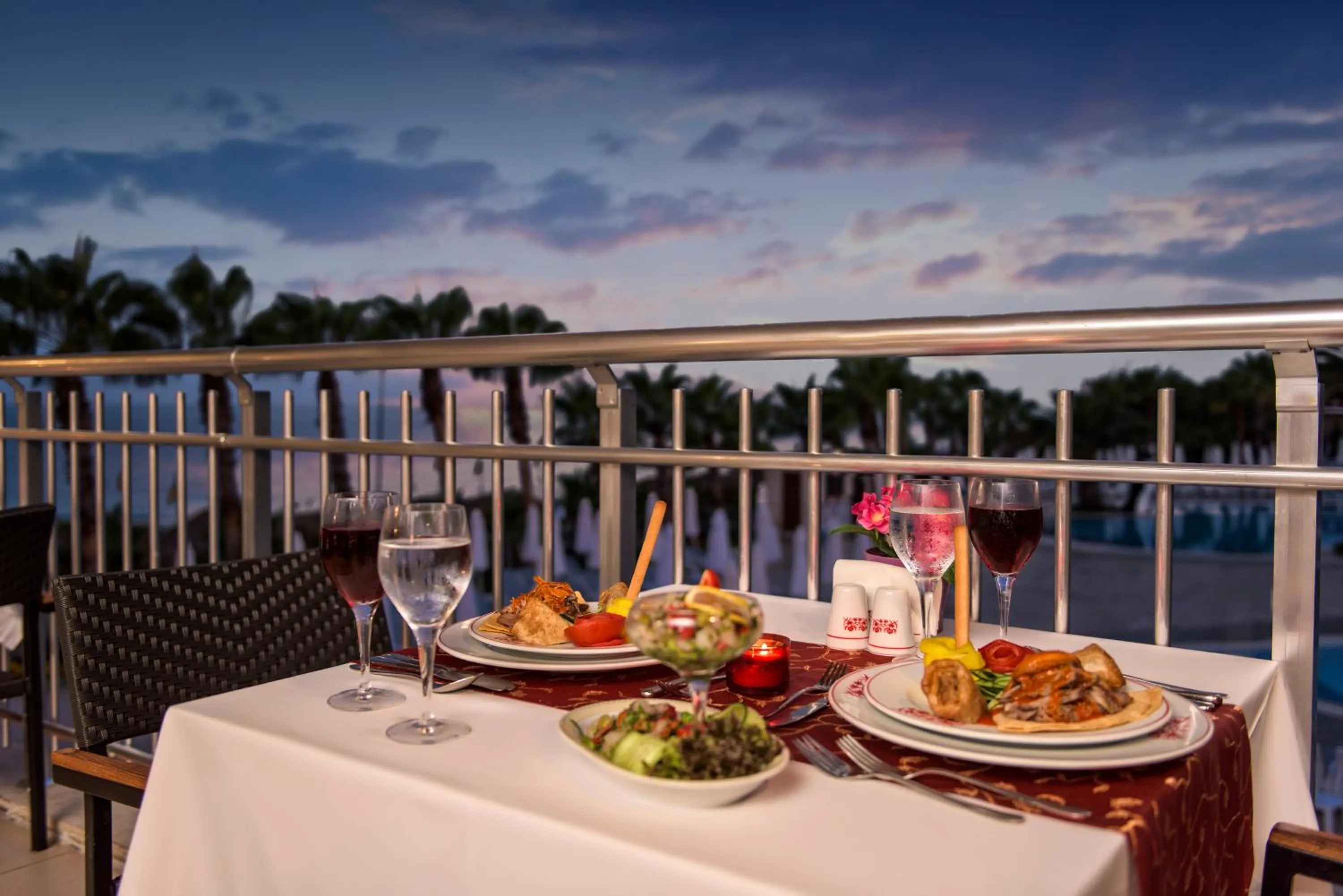 Food close-up in Botanik Hotel