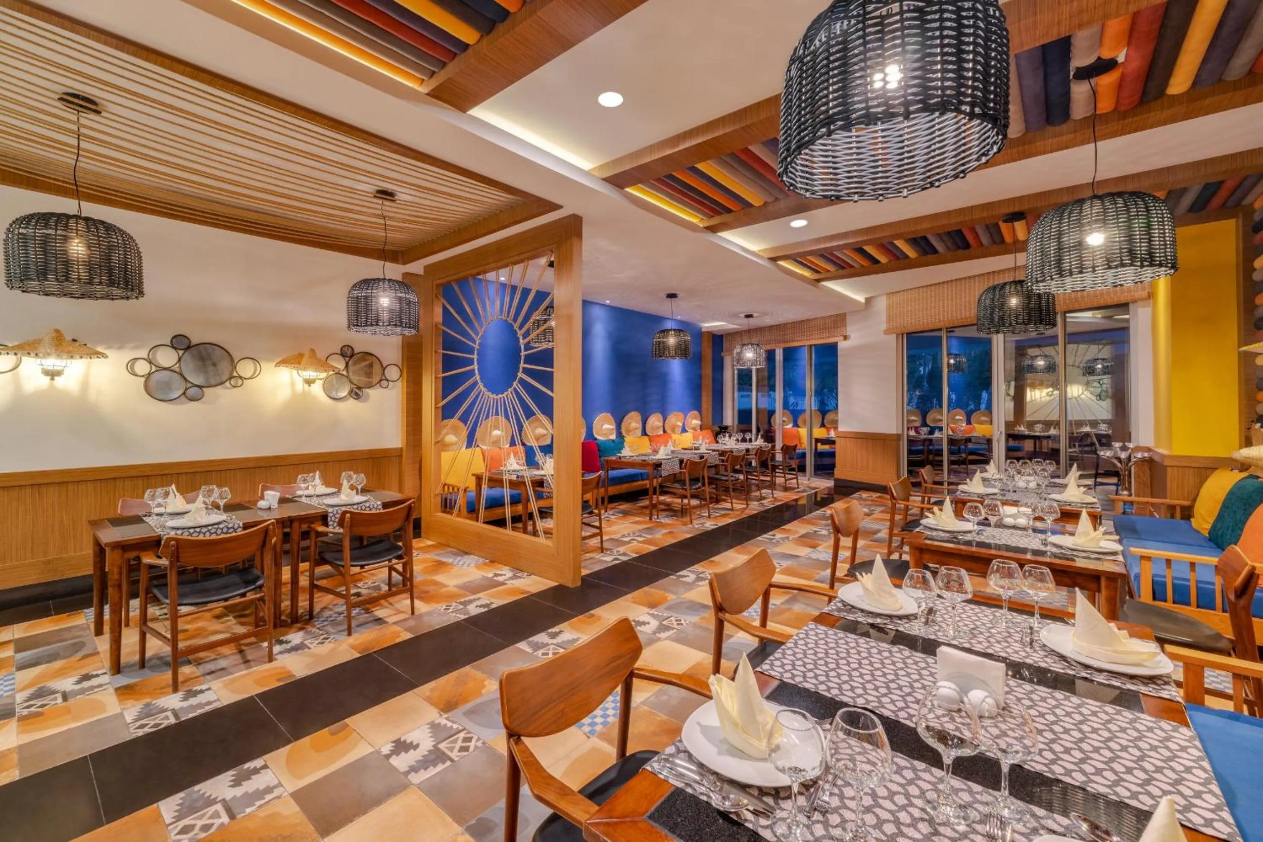 Restaurant/places to eat in Botanik Hotel