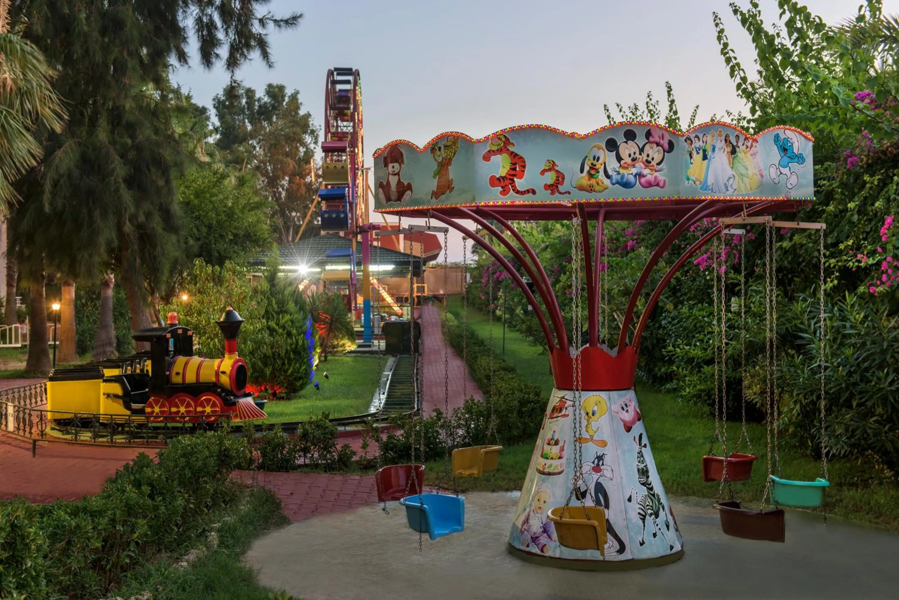 Children play ground in Botanik Hotel
