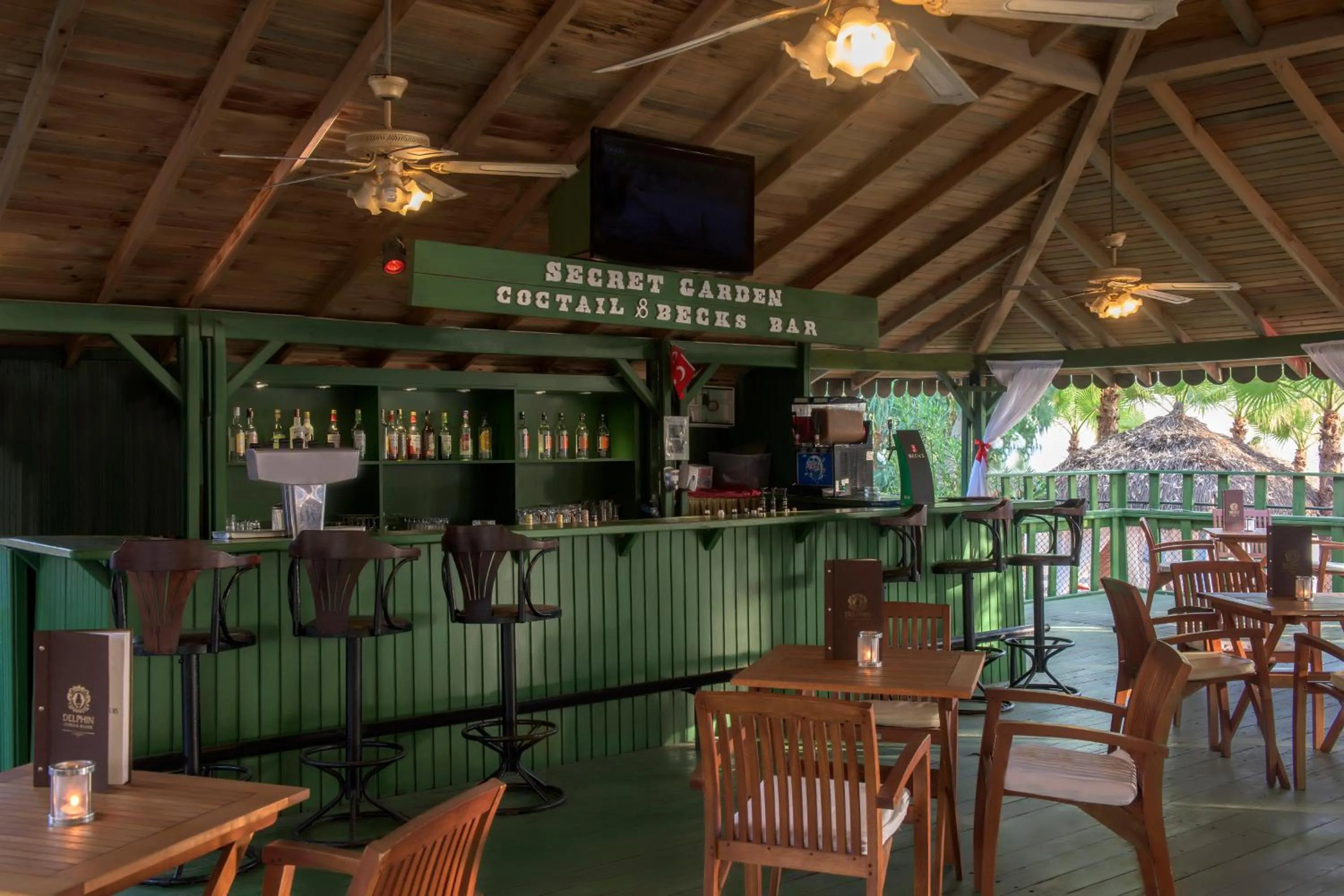 Alcoholic drinks in Delphin Deluxe Resort