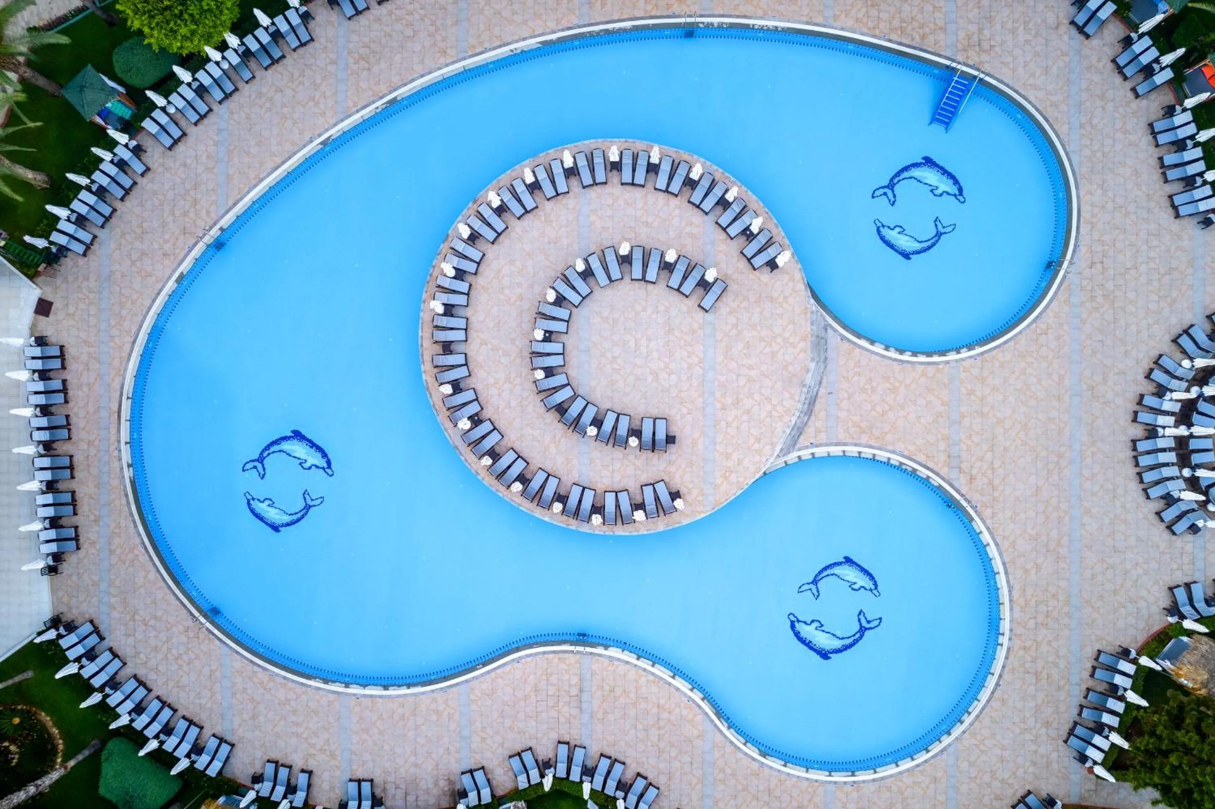 Bird's eye view in Delphin Deluxe Resort