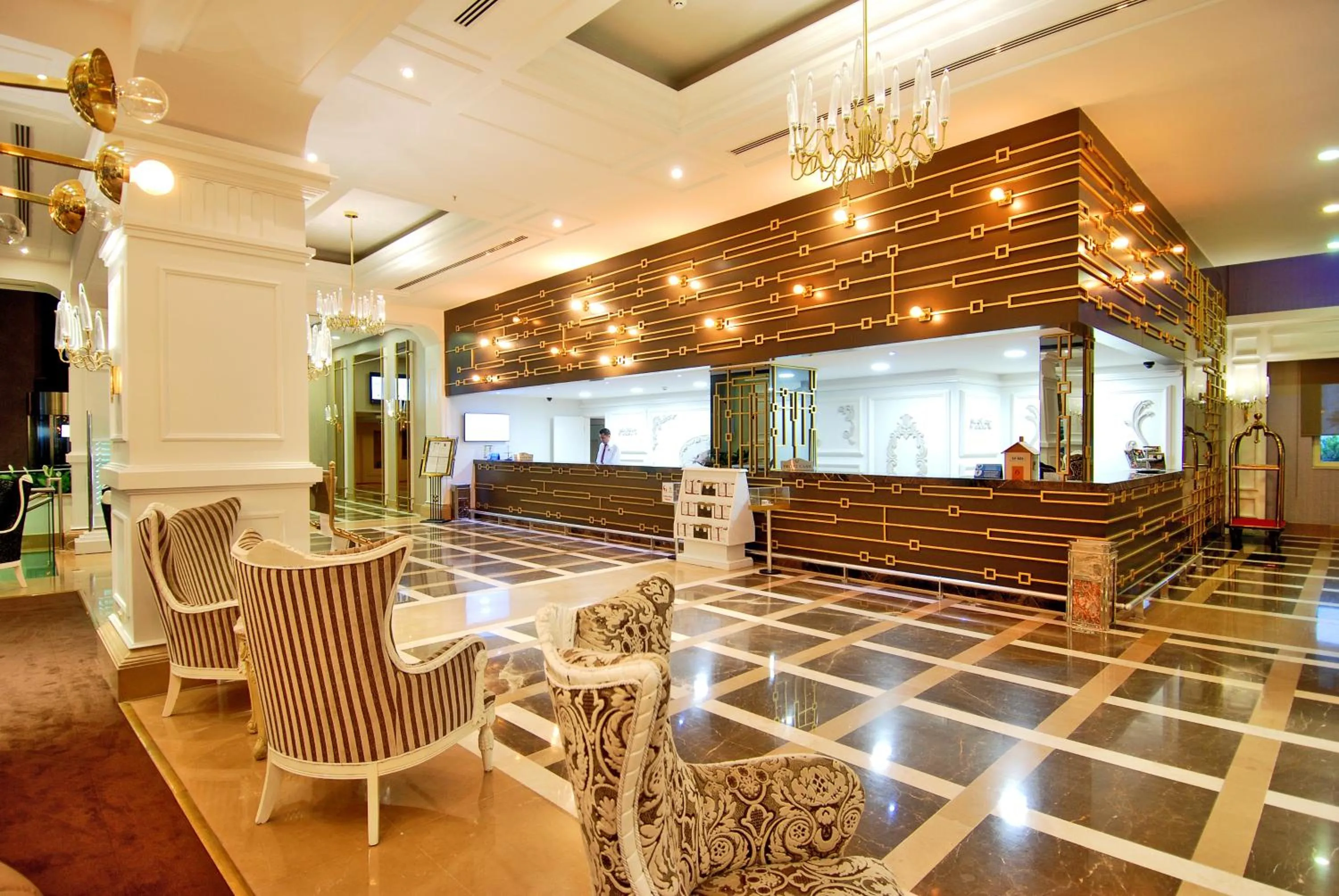 Lobby or reception in Delphin Diva Premiere