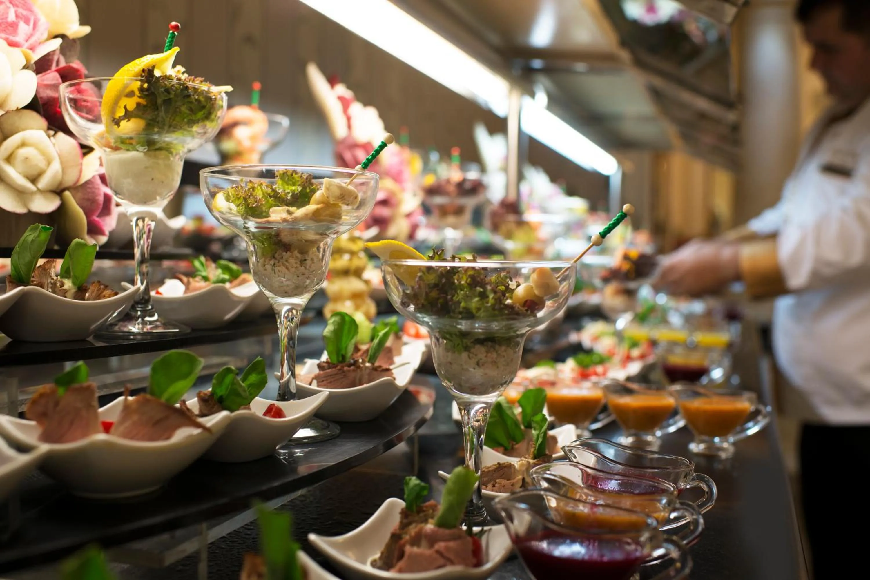 Continental breakfast in Delphin Diva Premiere