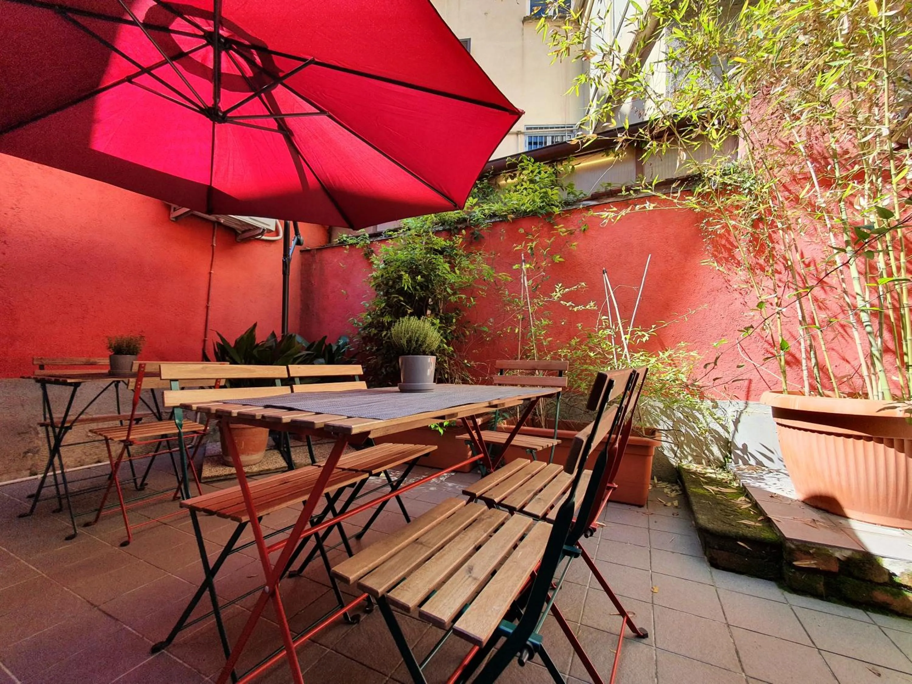 Garden in Boutique Hotel Novecento