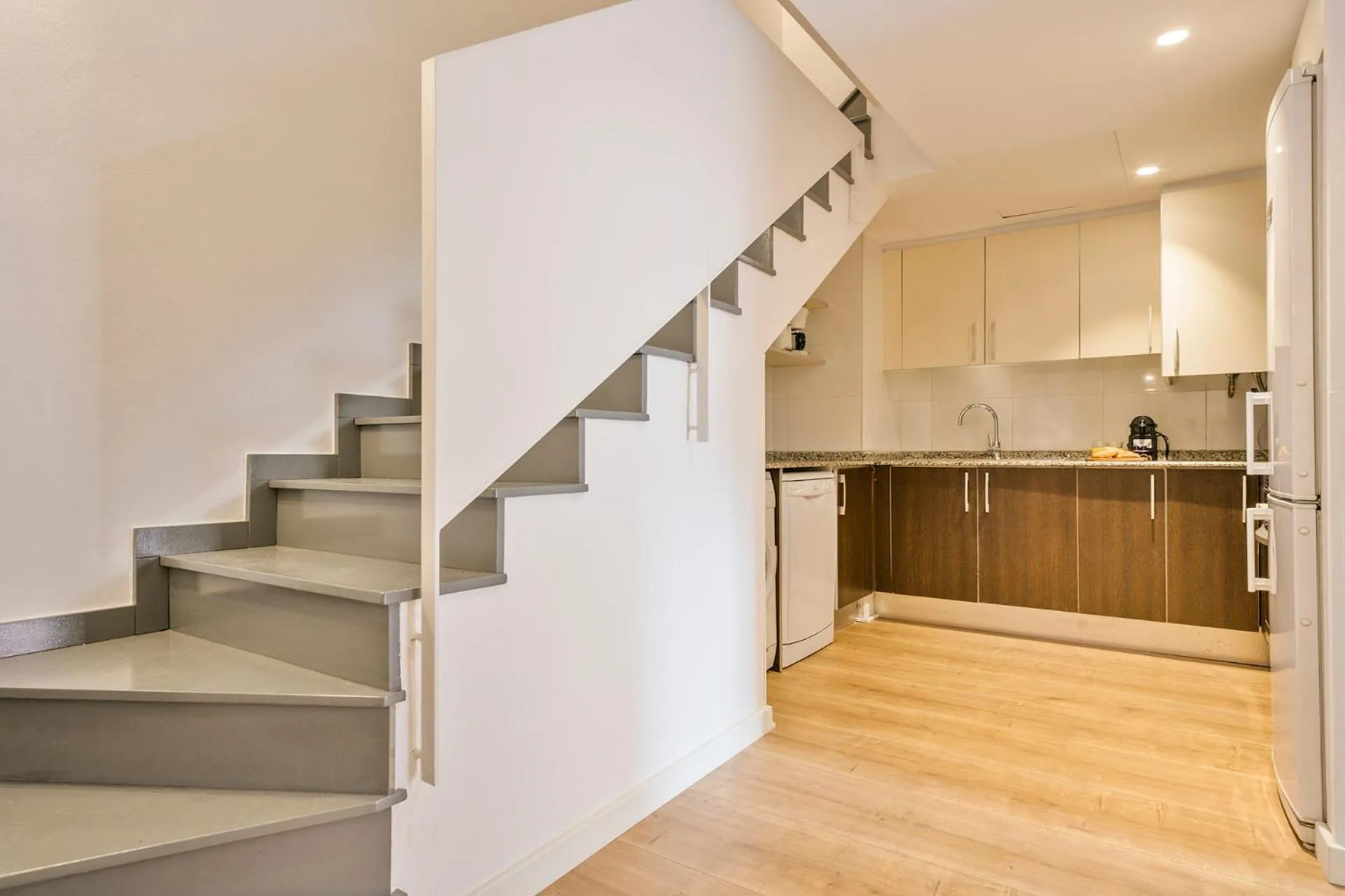 Kitchen or kitchenette in Inside Barcelona Apartments Princep