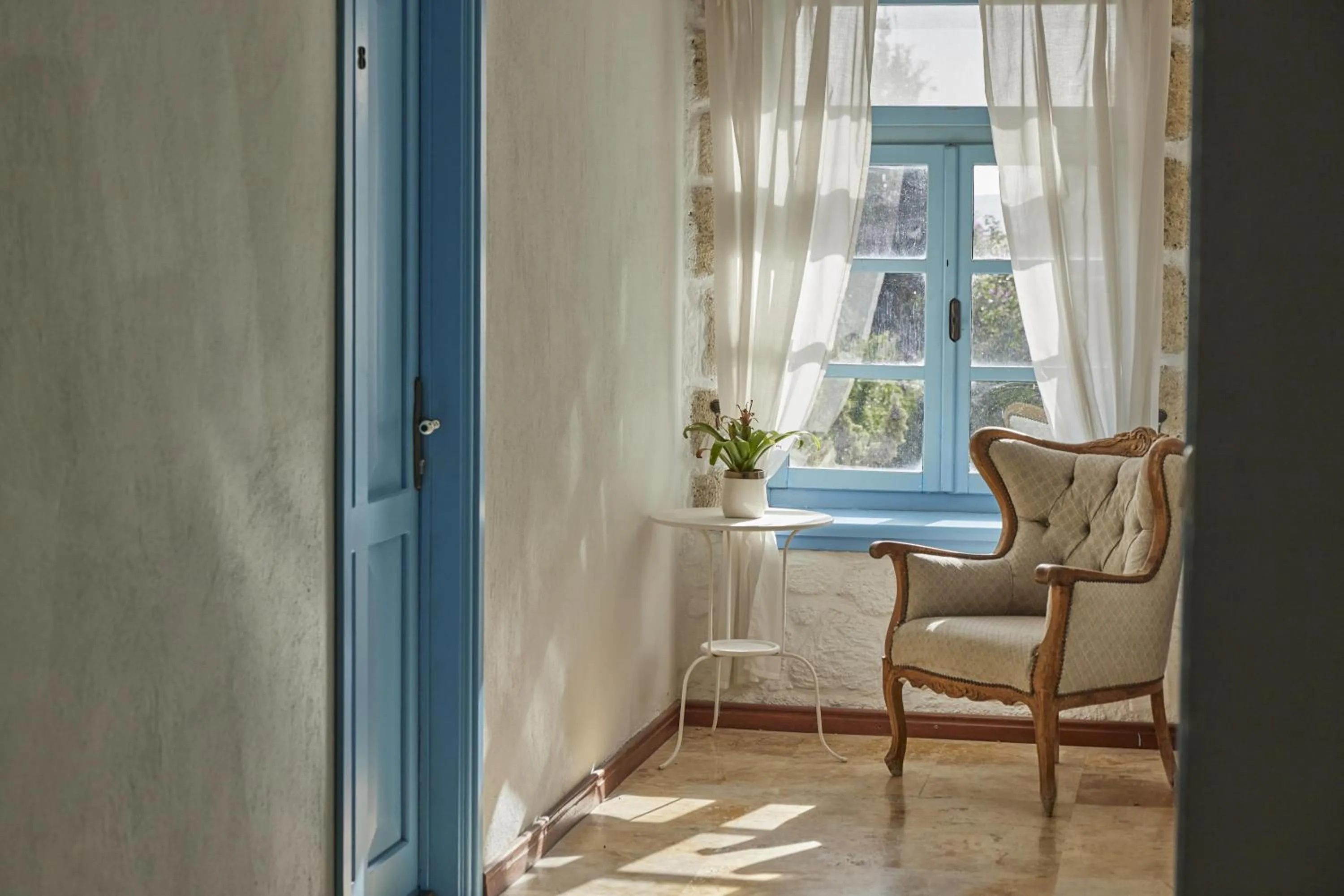 Decorative detail in Alacati Zeytin Konak Hotel