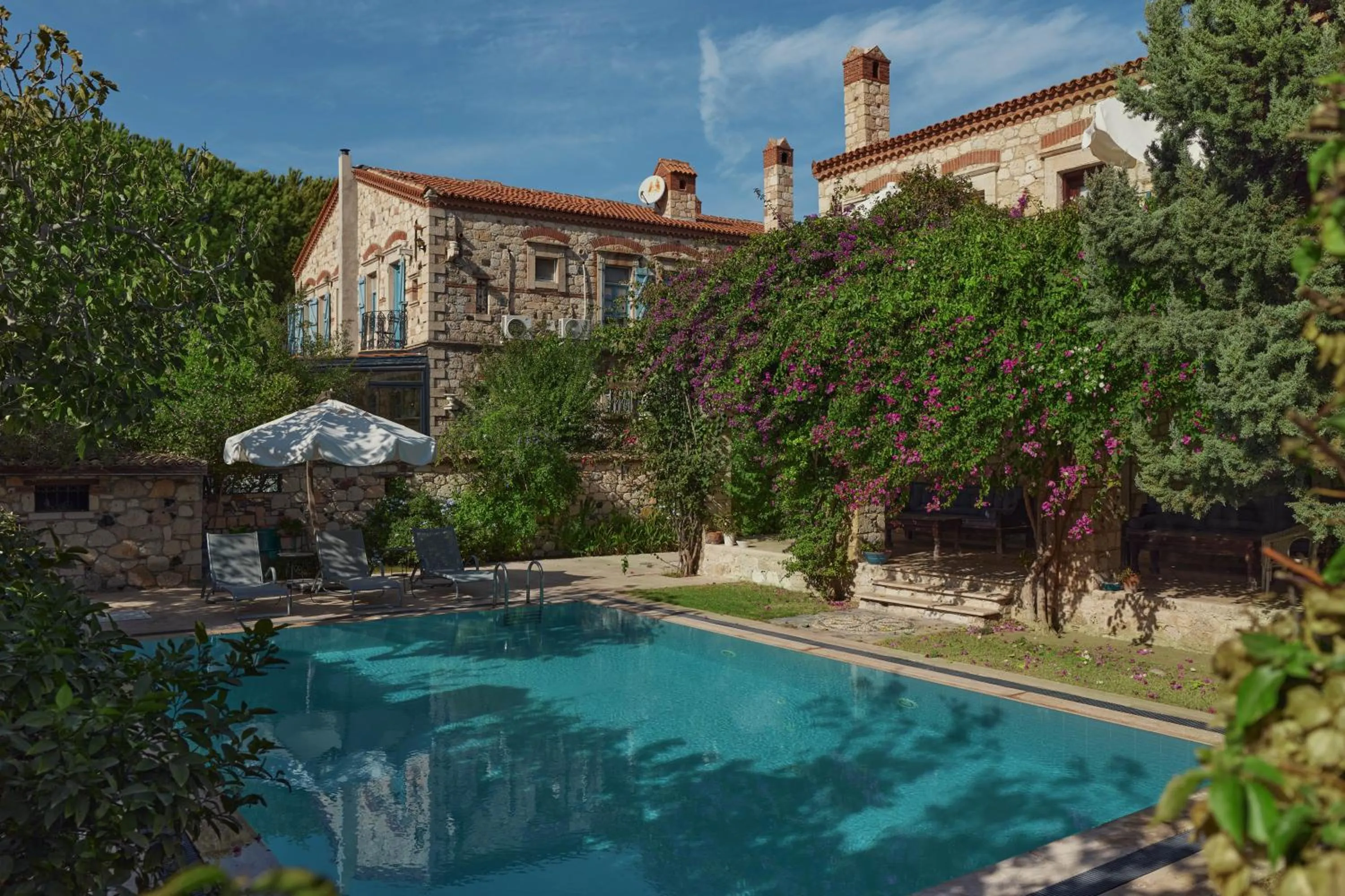 Swimming pool in Alacati Zeytin Konak Hotel
