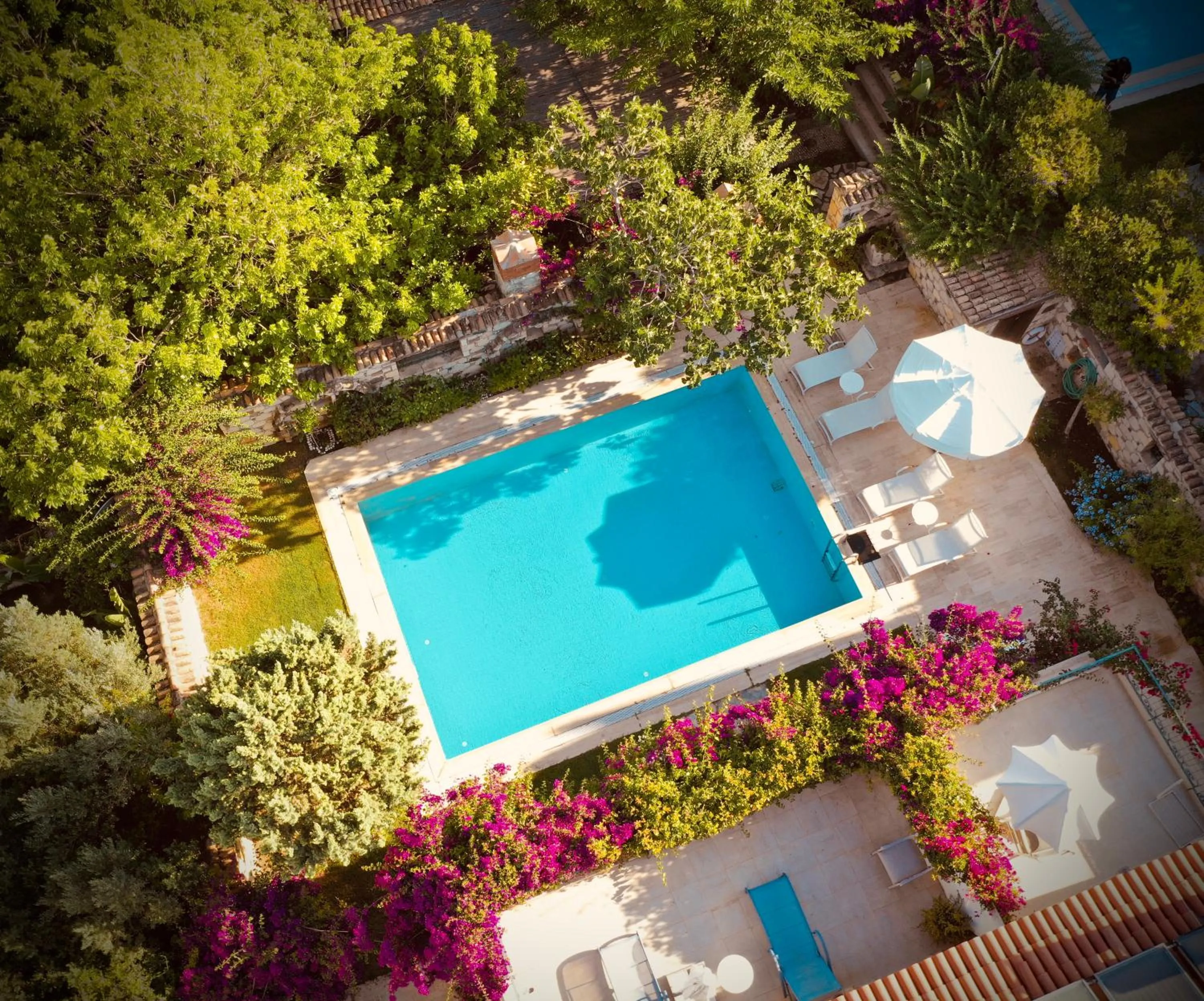 Bird's eye view in Alacati Zeytin Konak Hotel