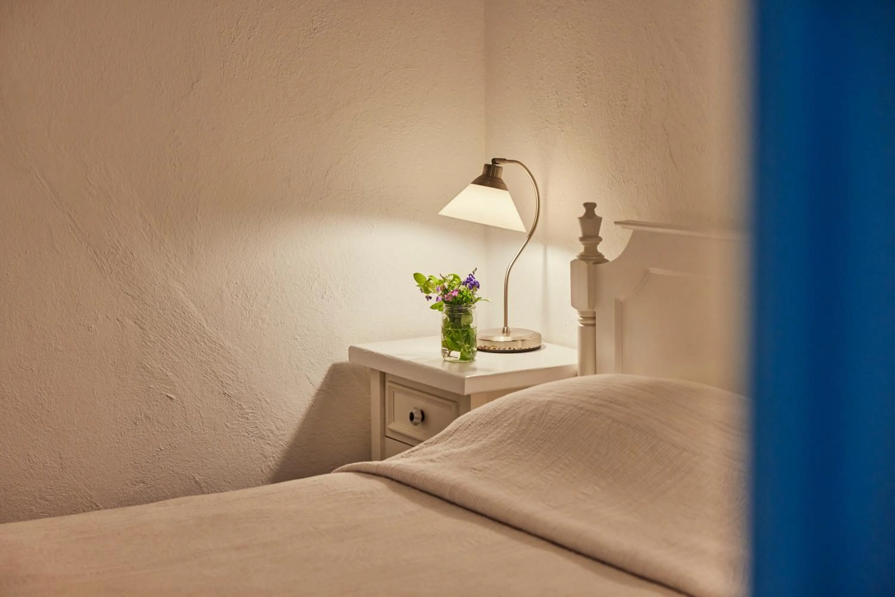 Bed in Alacati Zeytin Konak Hotel