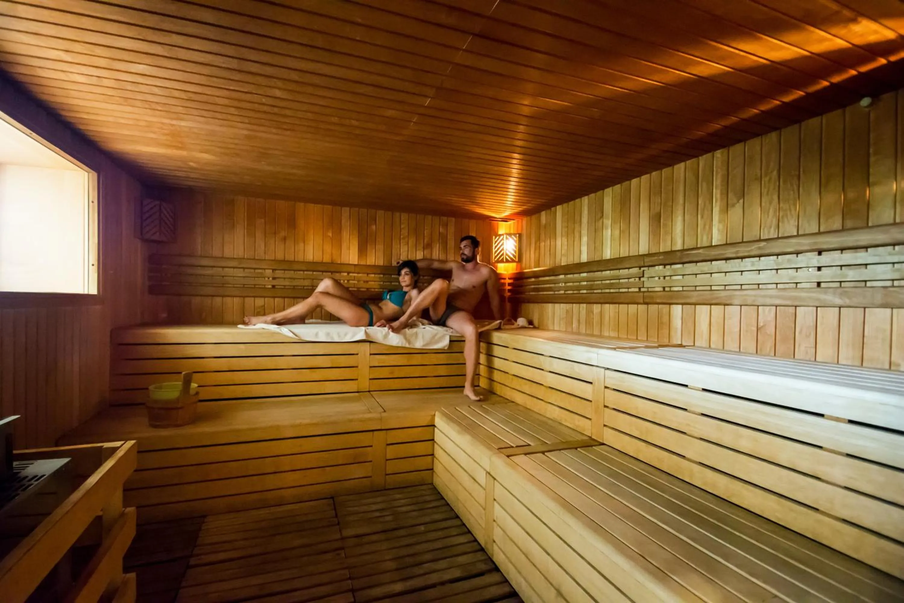 Sauna in Acaya Golf Resort & Spa