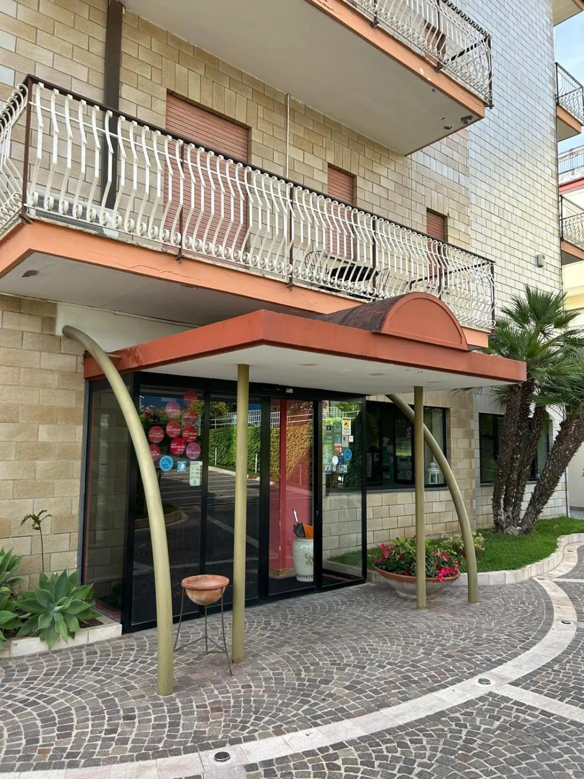 Property building in Hotel Giovanna