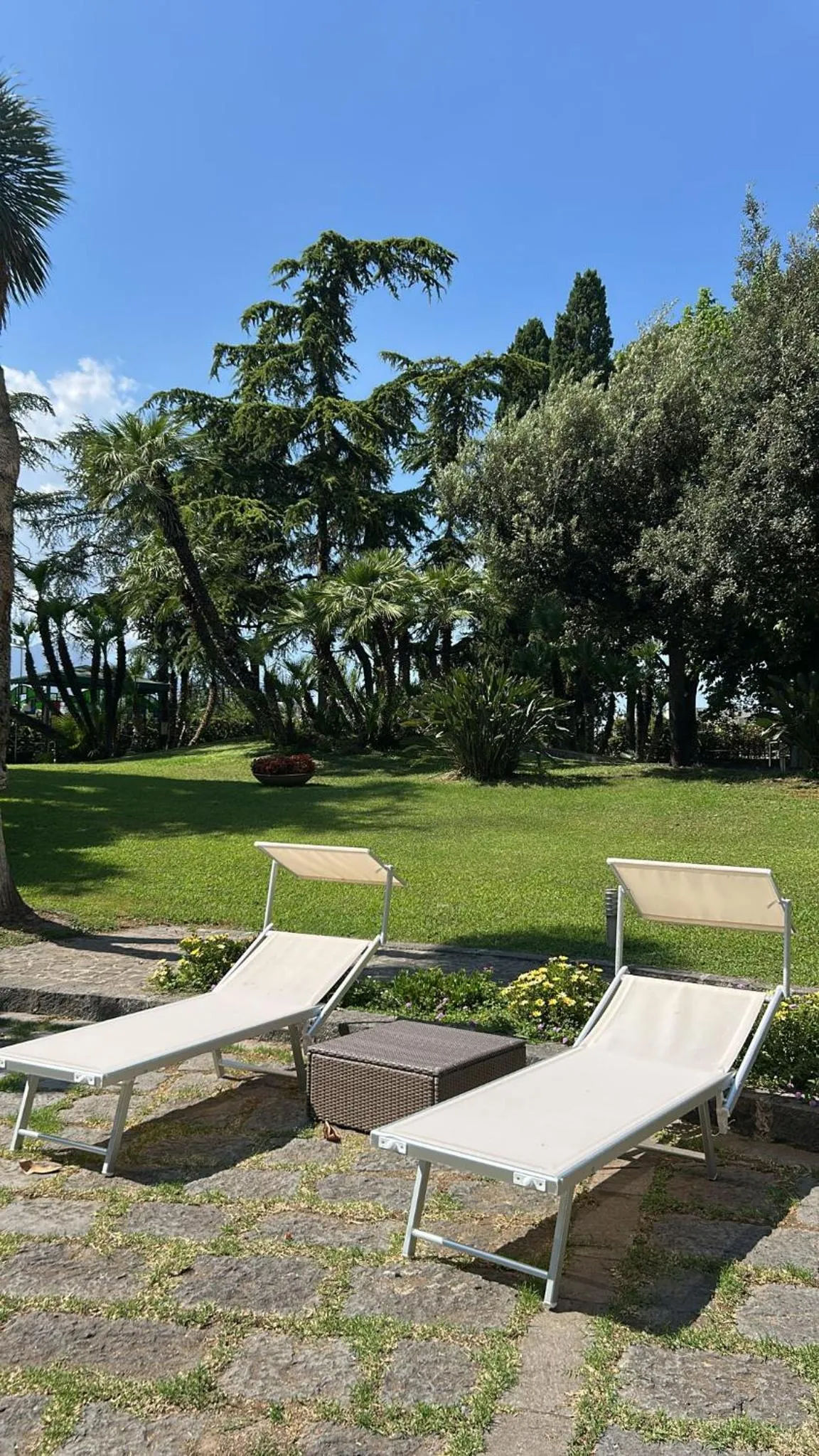 Garden view in Hotel Giovanna