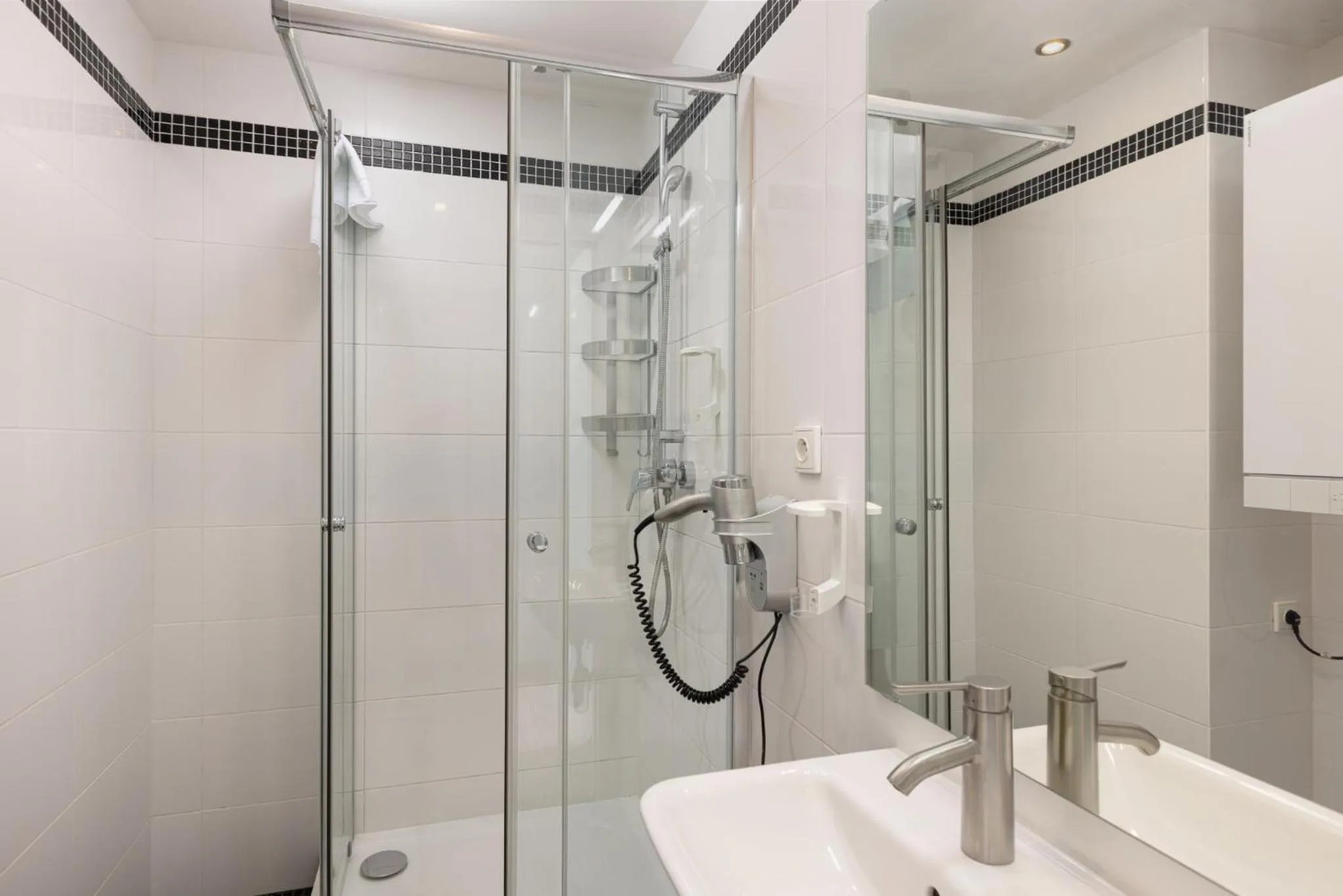 Bathroom in Salvatore Prague Rooms