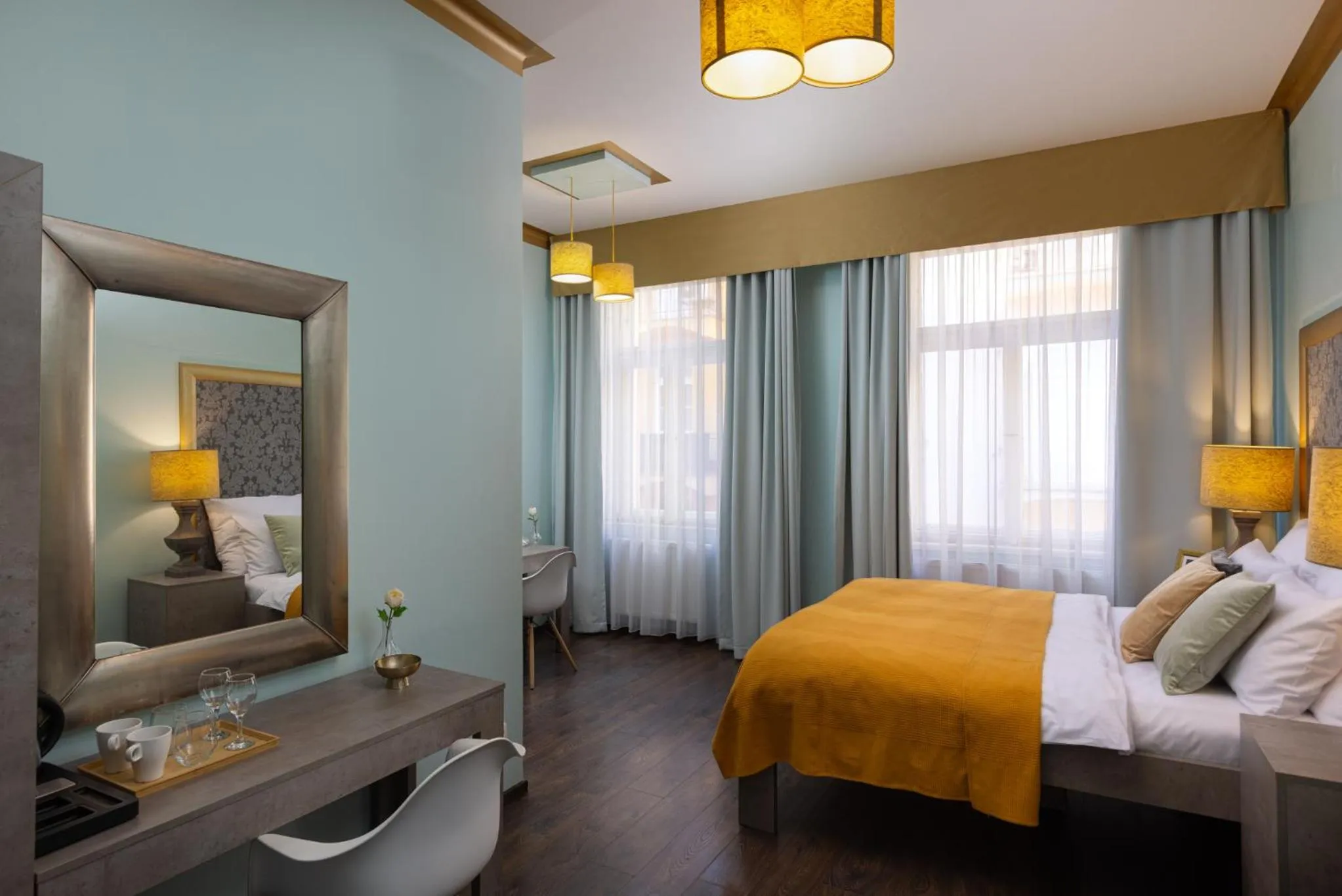 Photo of the whole room, Bed in Salvatore Prague Rooms