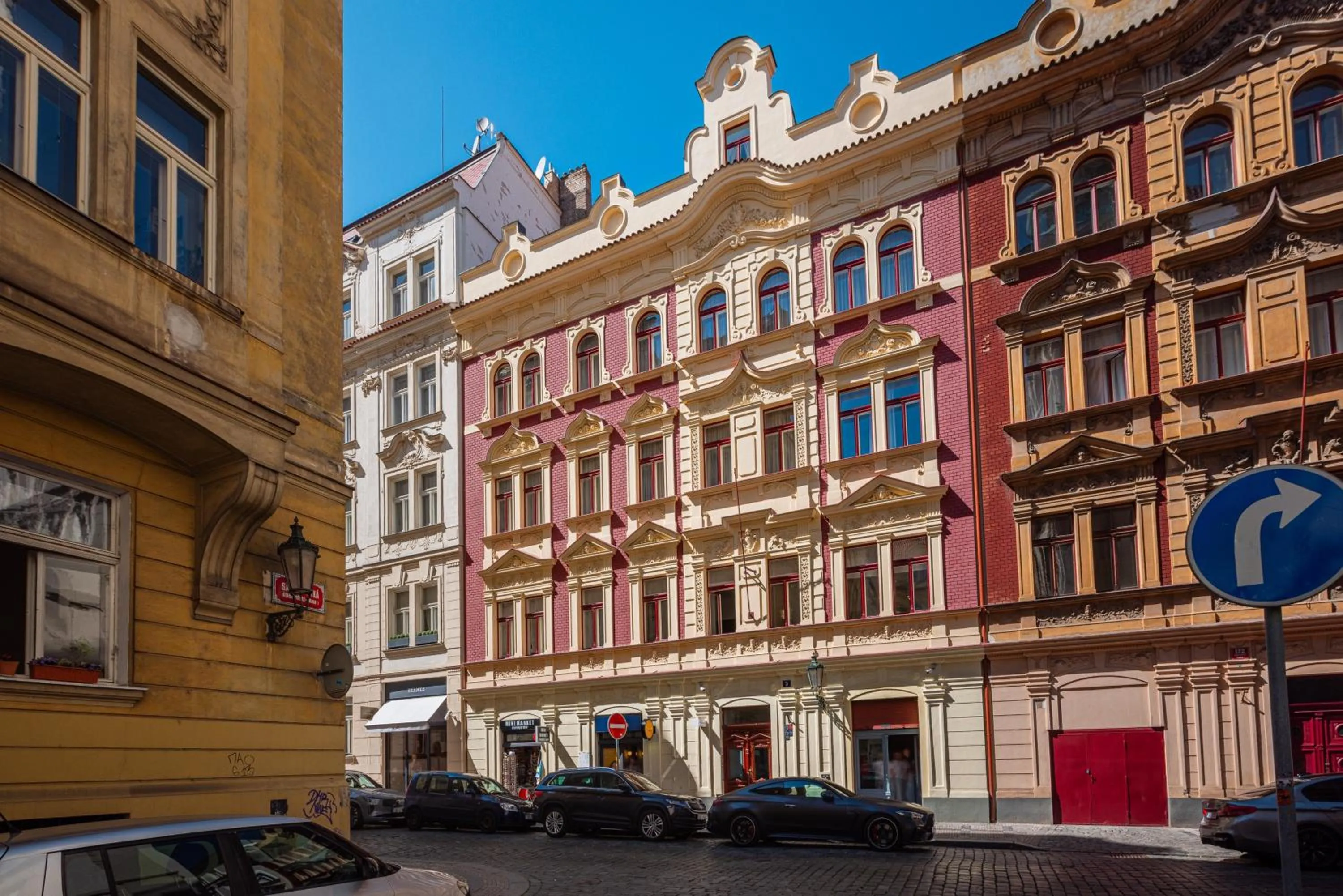 Property building in Salvatore Prague Rooms