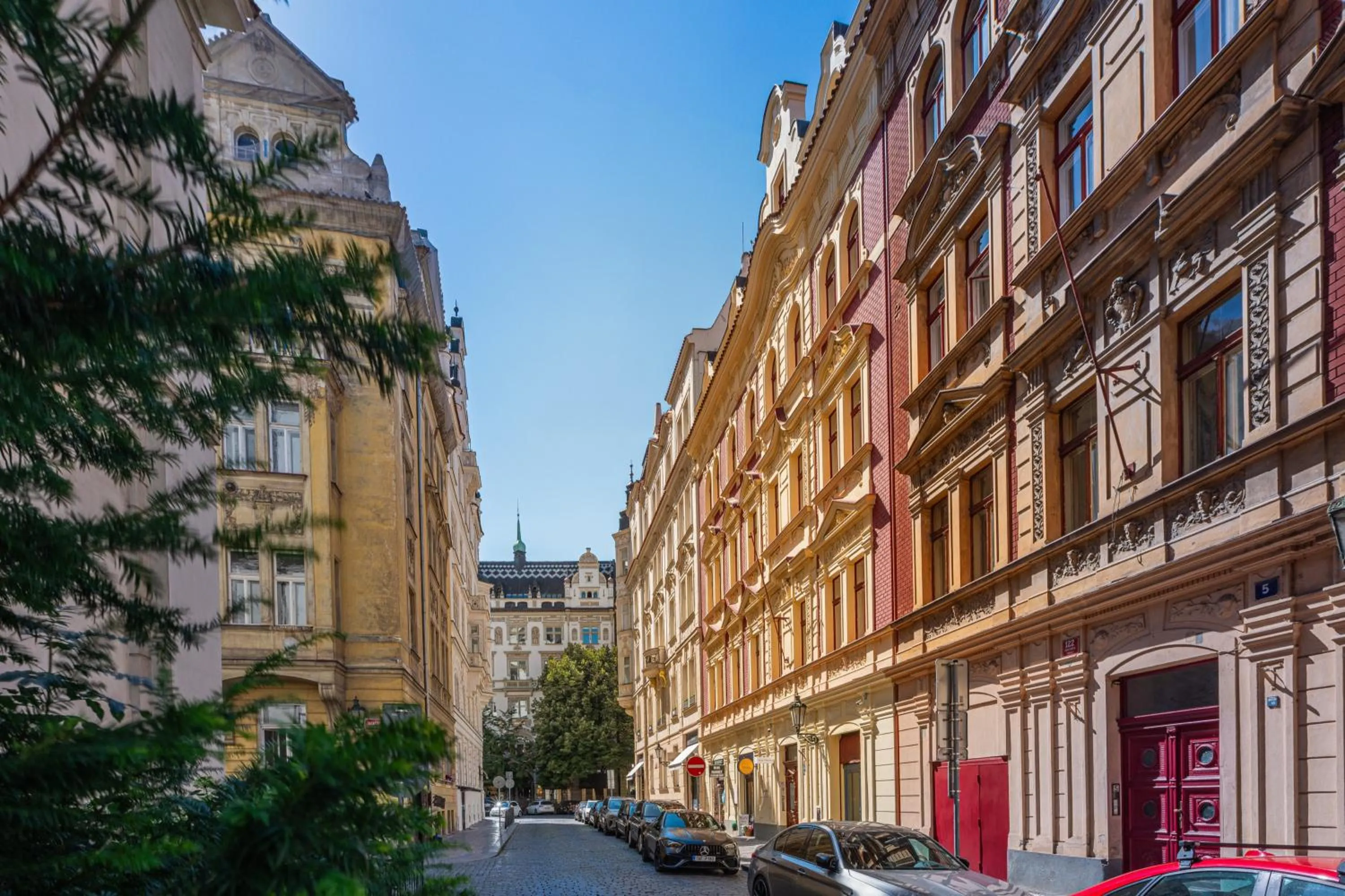Property building in Salvatore Prague Rooms