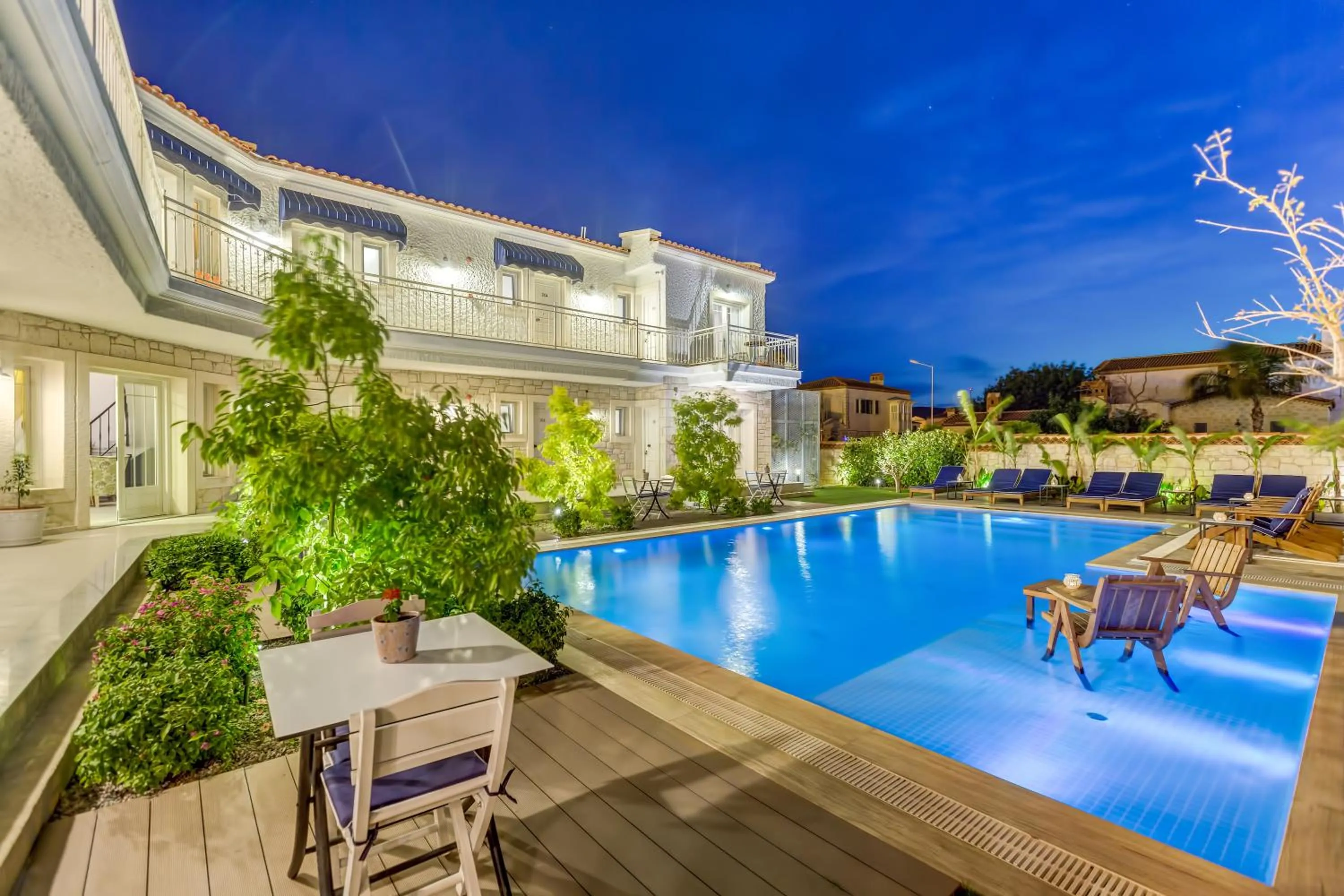 Garden view in Levin Hotel Alacati