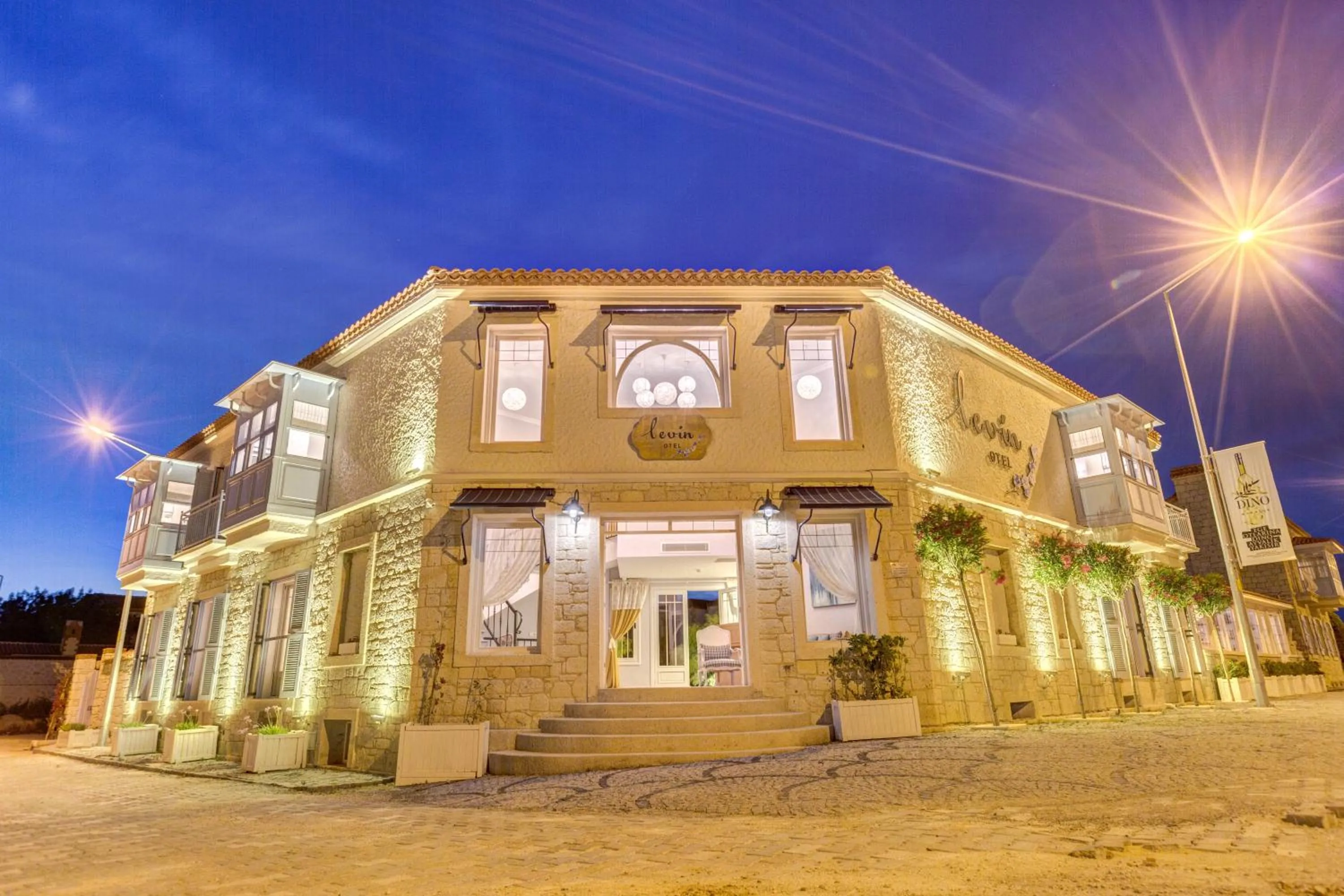 Facade/entrance in Levin Hotel Alacati