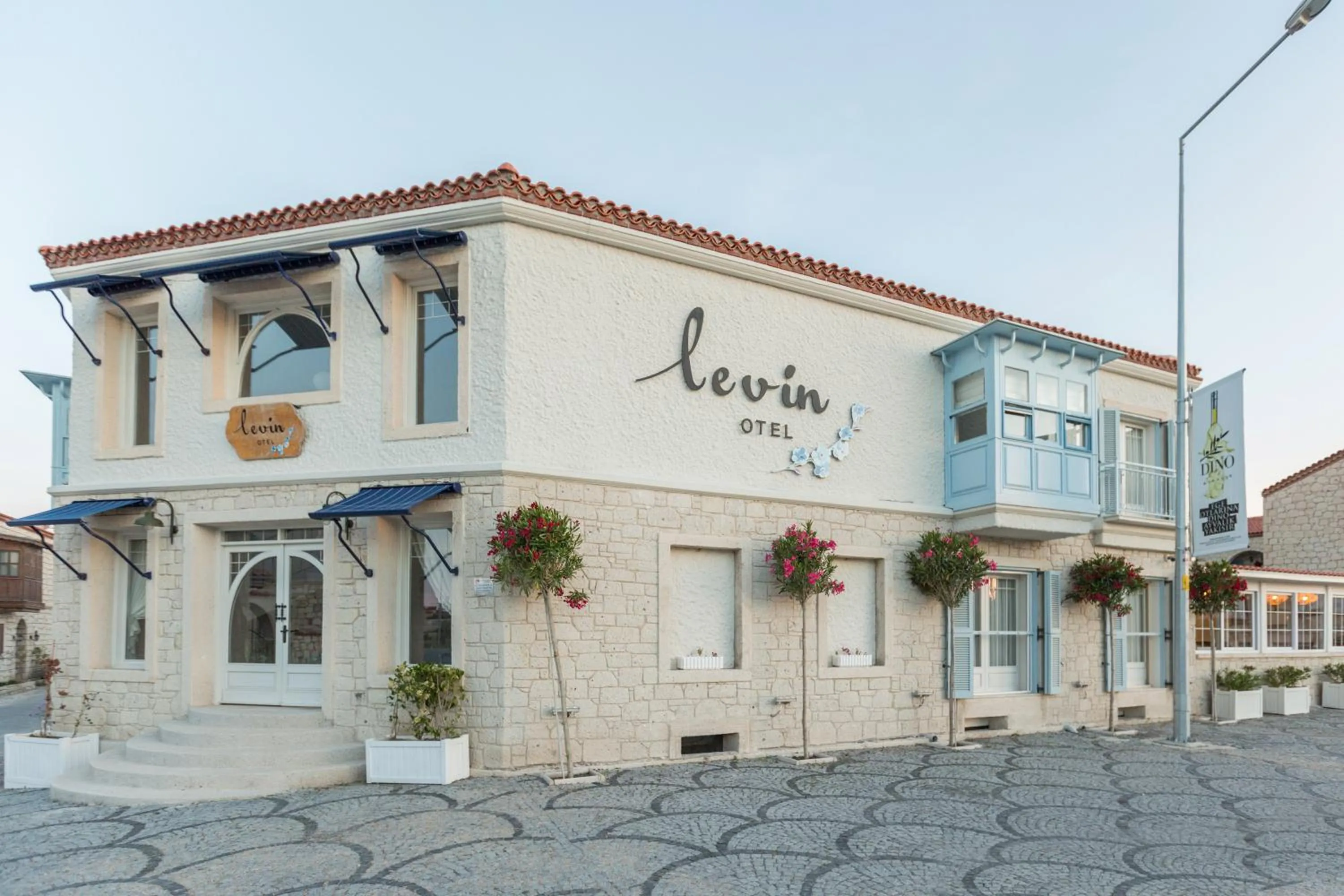 Facade/entrance in Levin Hotel Alacati
