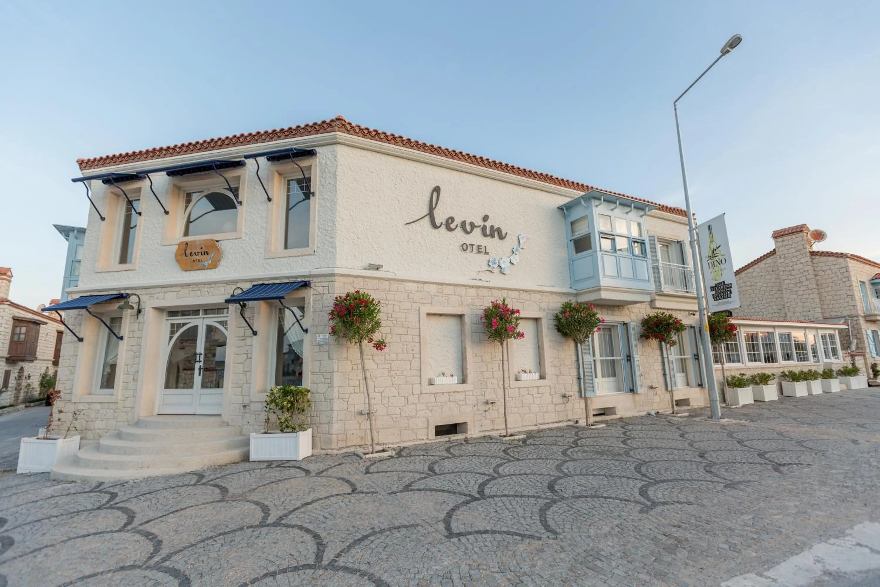 Facade/entrance in Levin Hotel Alacati
