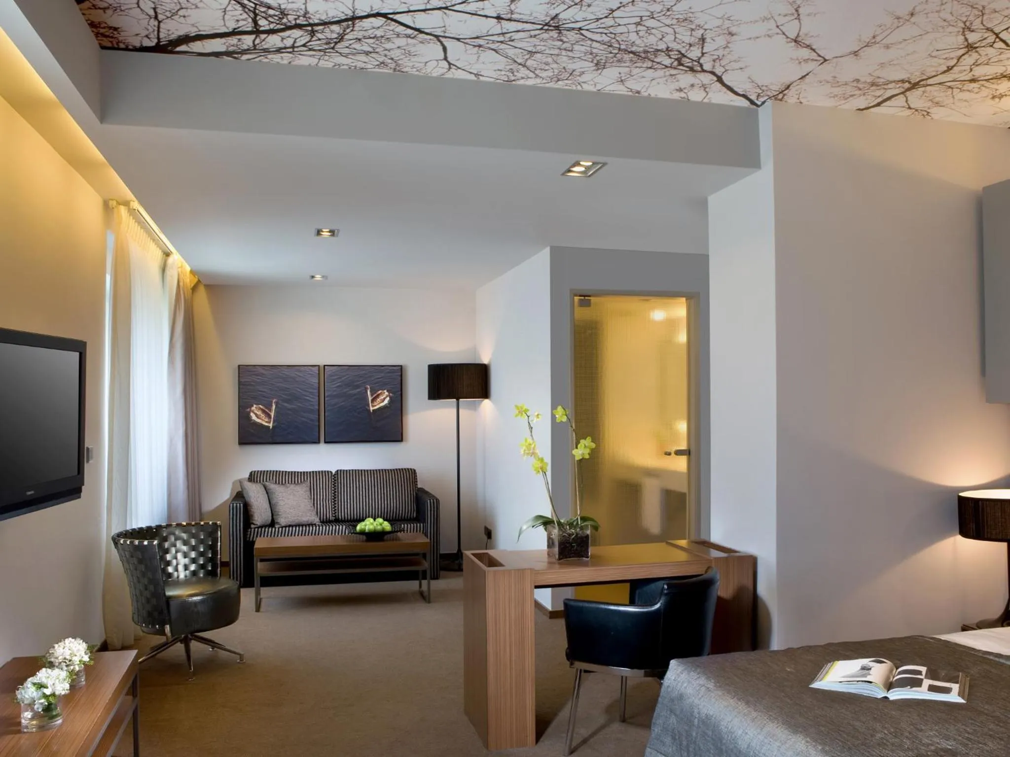 Bed in Dan Tel Aviv Hotel