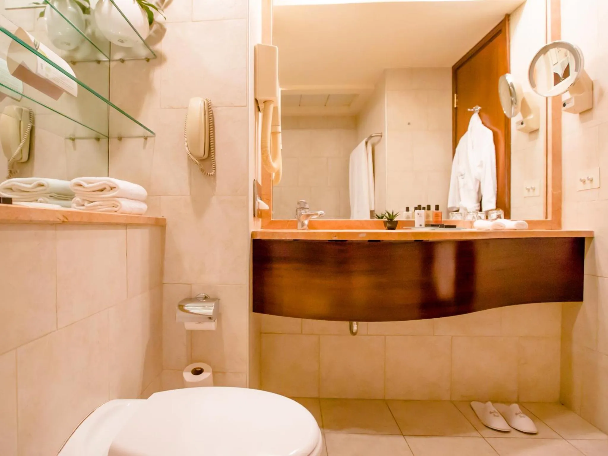 Toilet in Dan Panorama Jerusalem Hotel