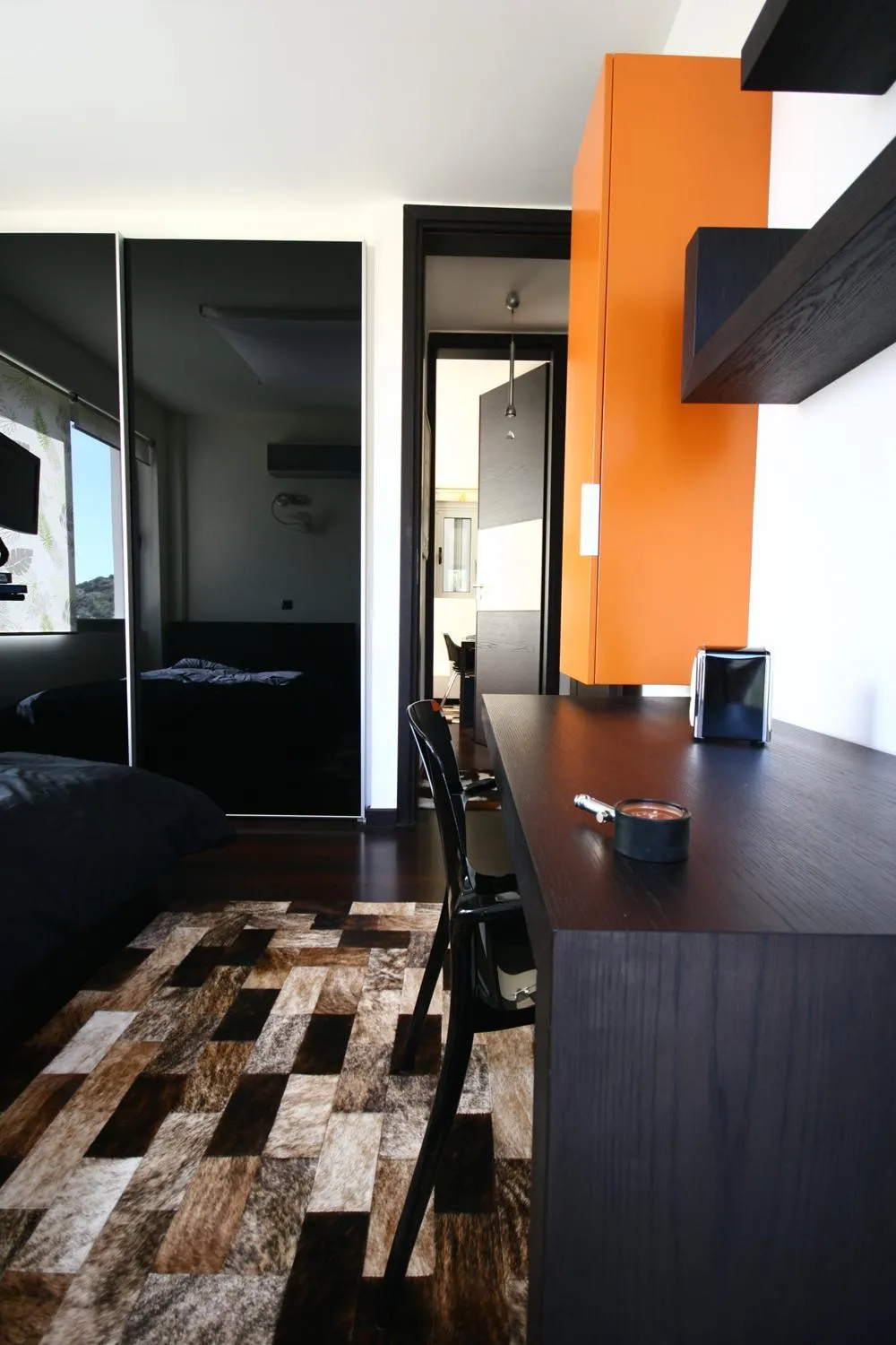 Bedroom in Panorama Penthouse & Studios