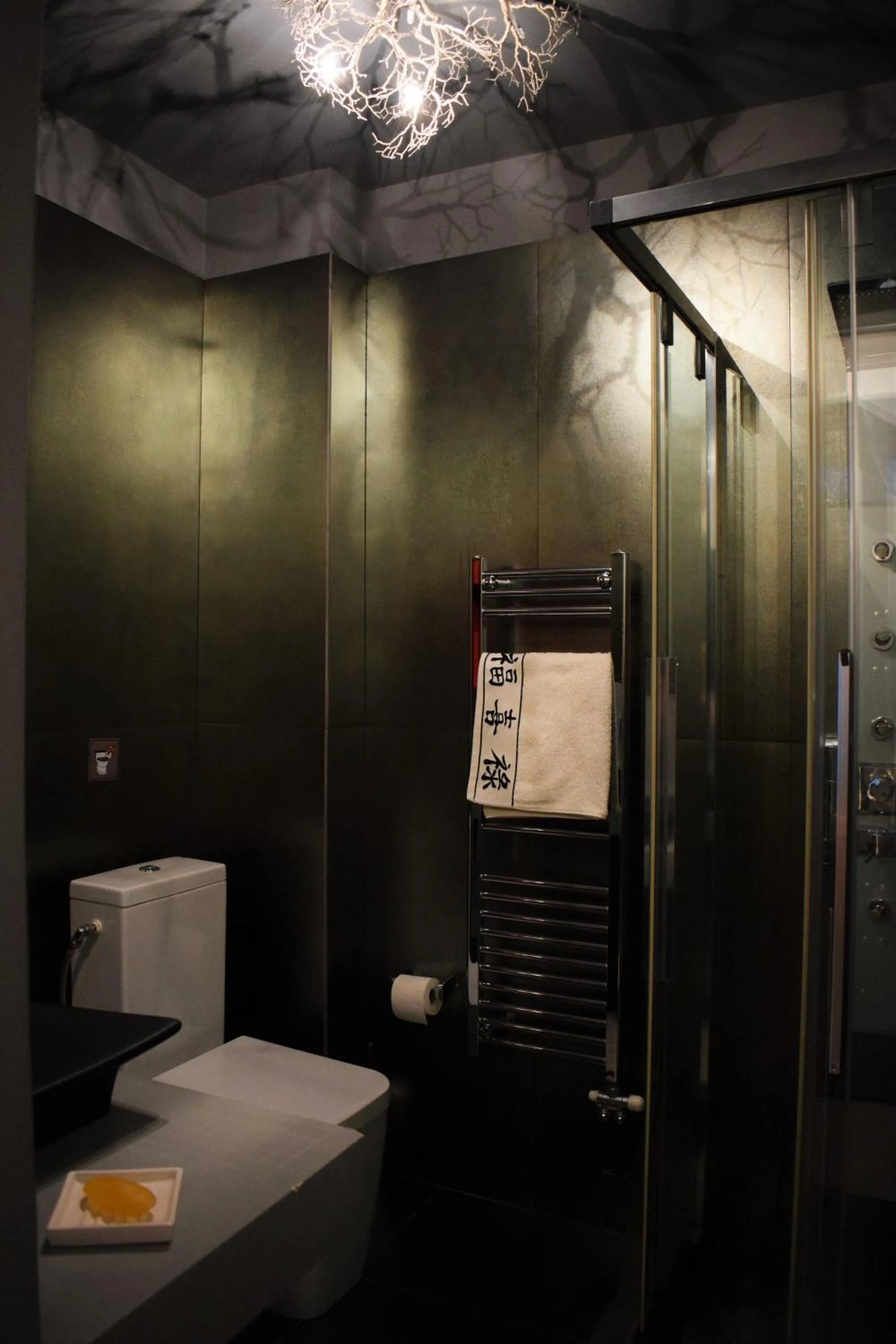 Bathroom in Panorama Penthouse & Studios