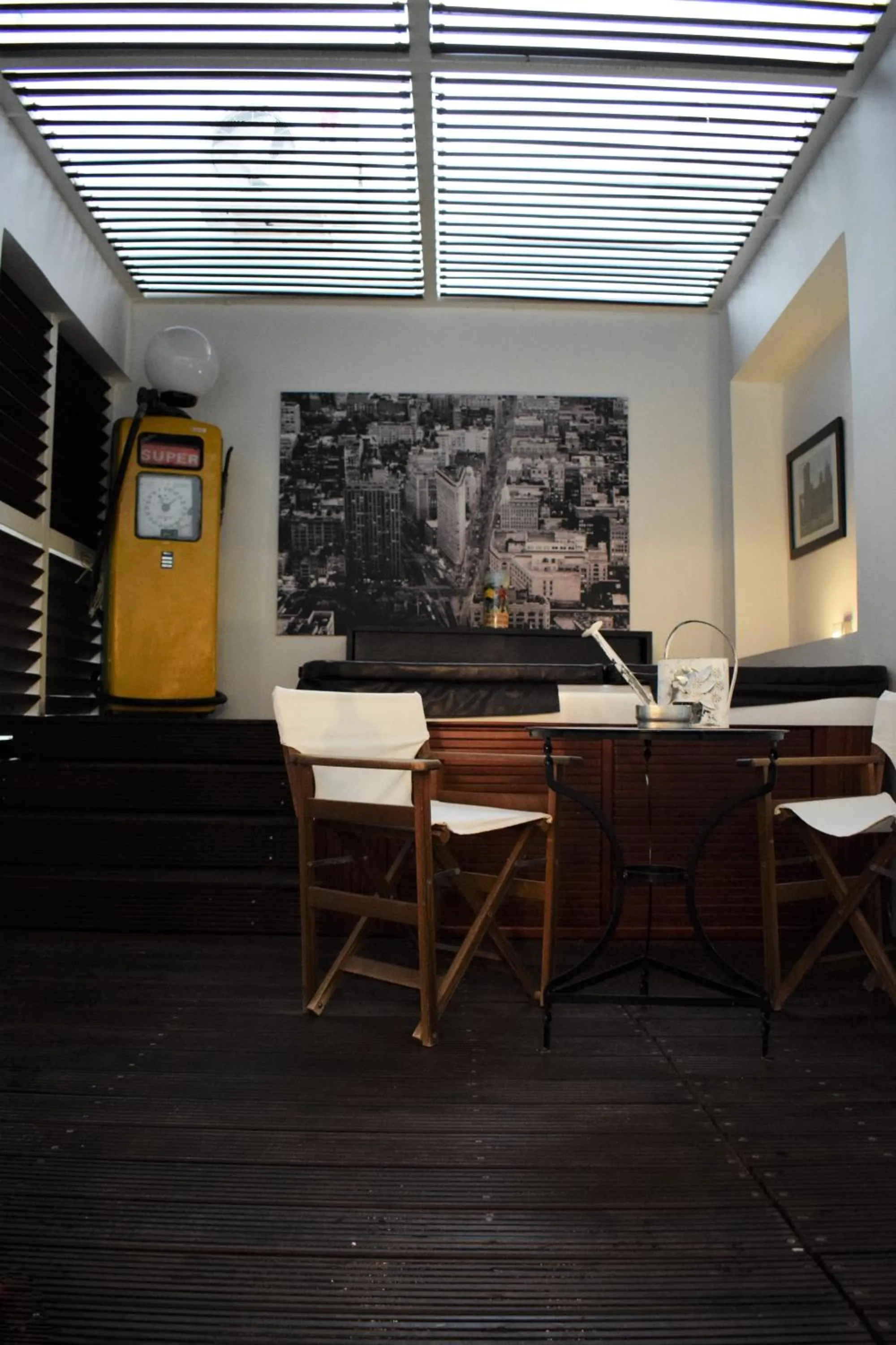 Patio in Panorama Penthouse & Studios