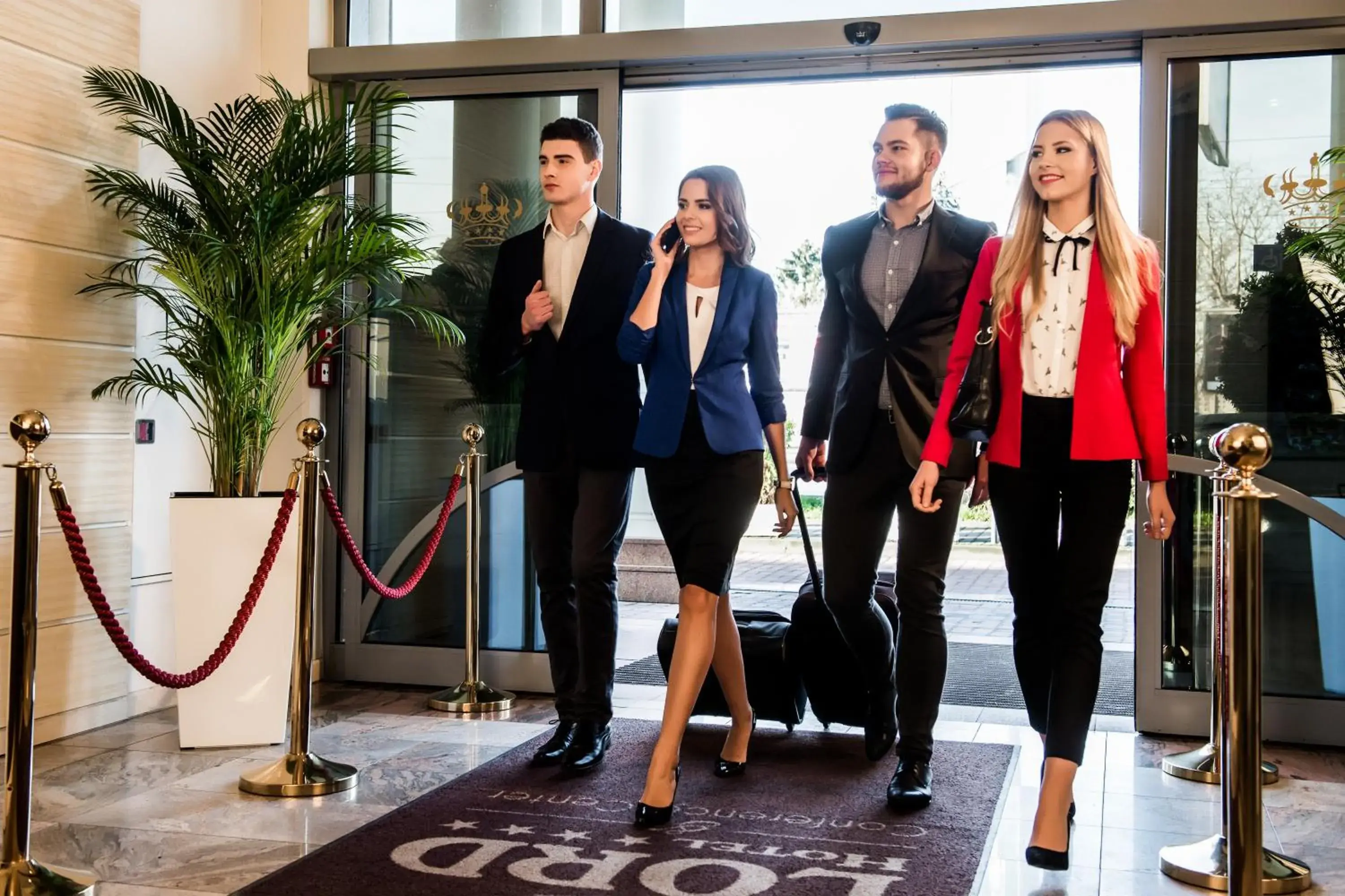 Lobby or reception in Hotel Lord - Warsaw Airport Lobby or reception in Hotel Lord - Warsaw Airport