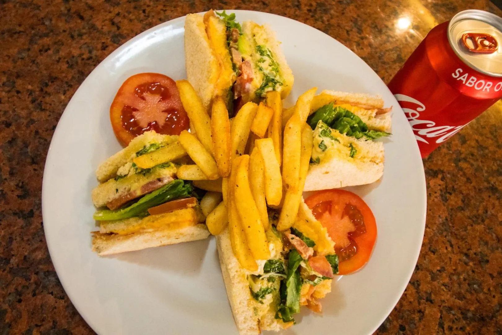 Food in Hotel Atenas Plaza