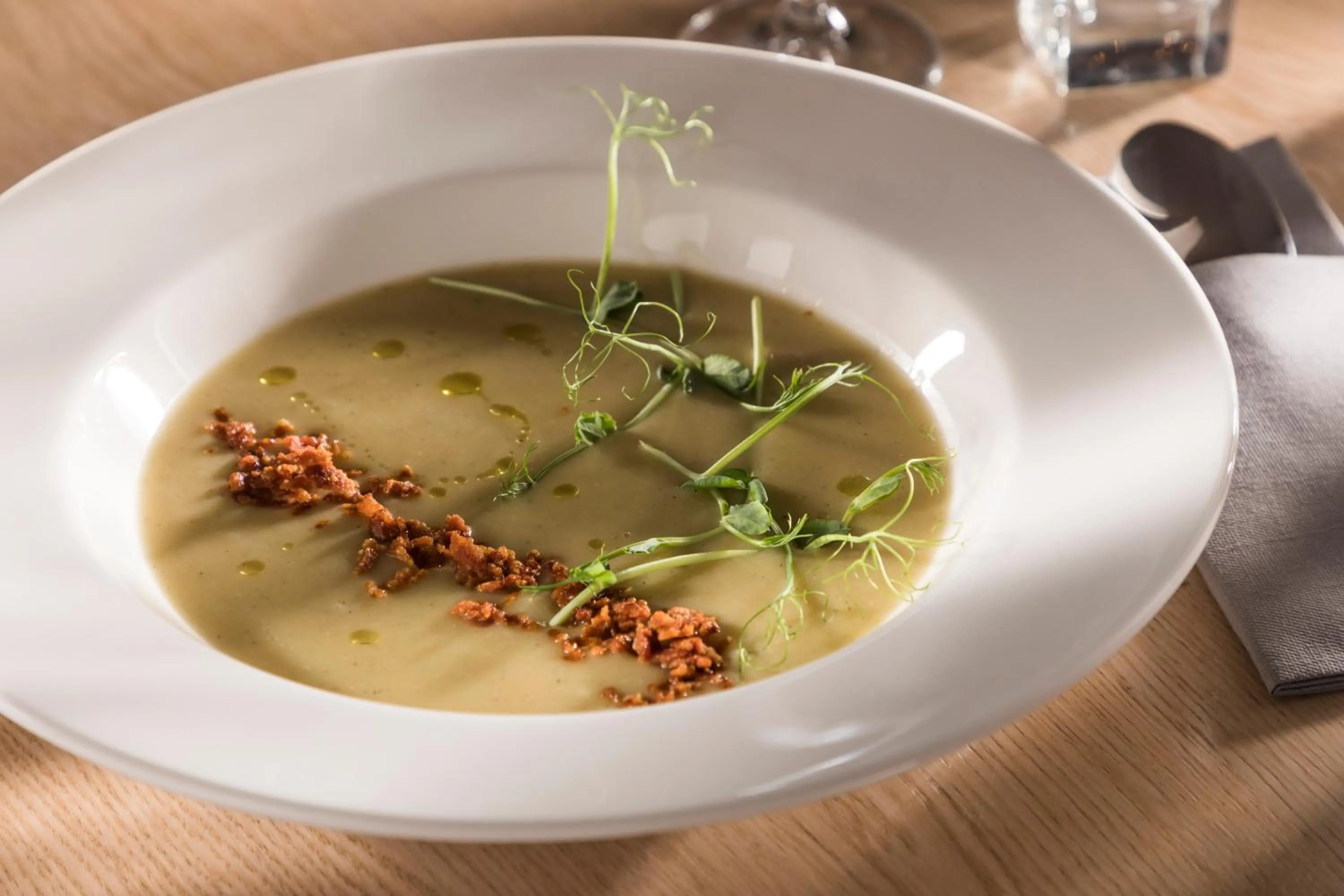 Food close-up in Hotel Impresja